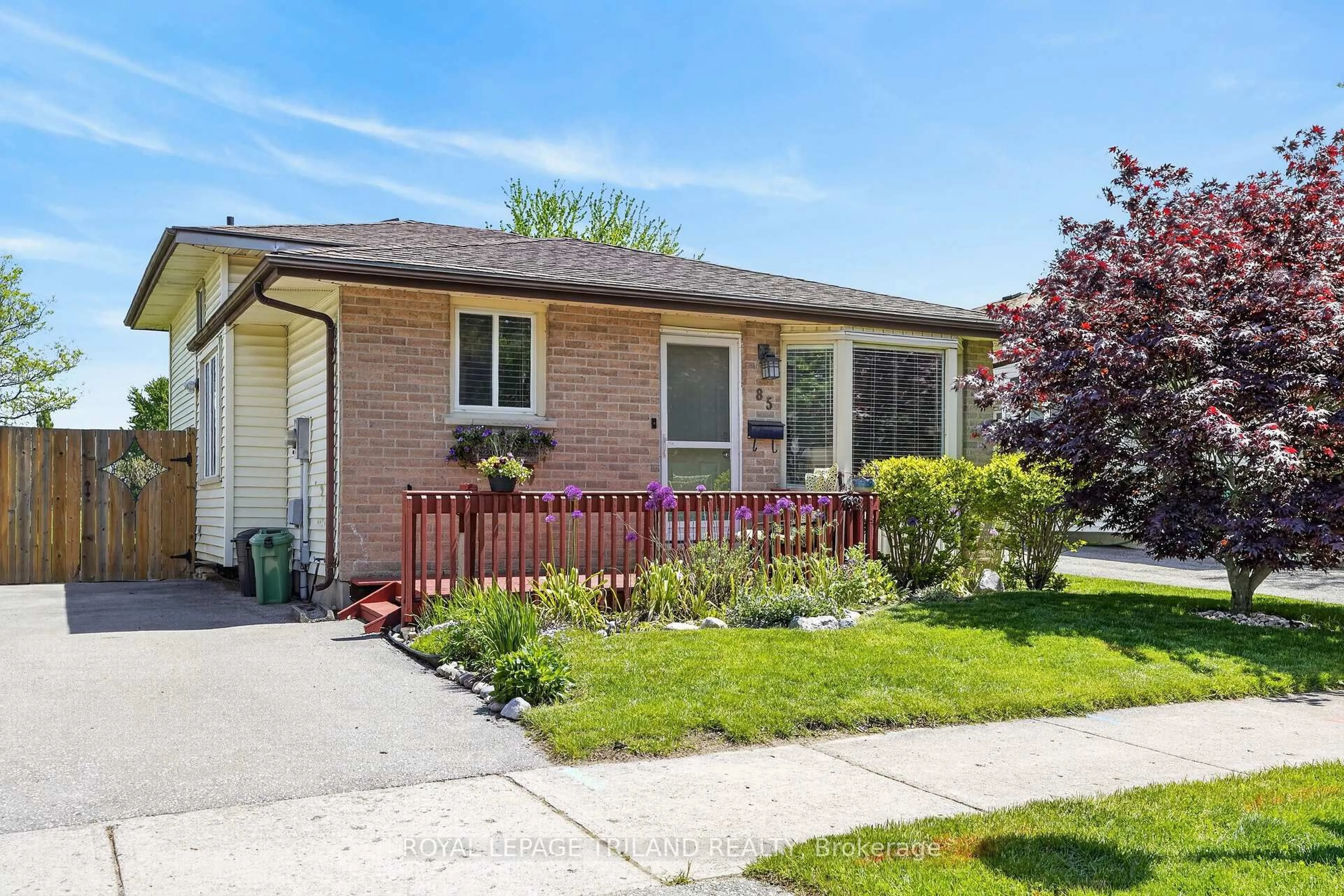 Home with brick exterior material, street for 85 Adswood Rd, London South Ontario N6E 2W2