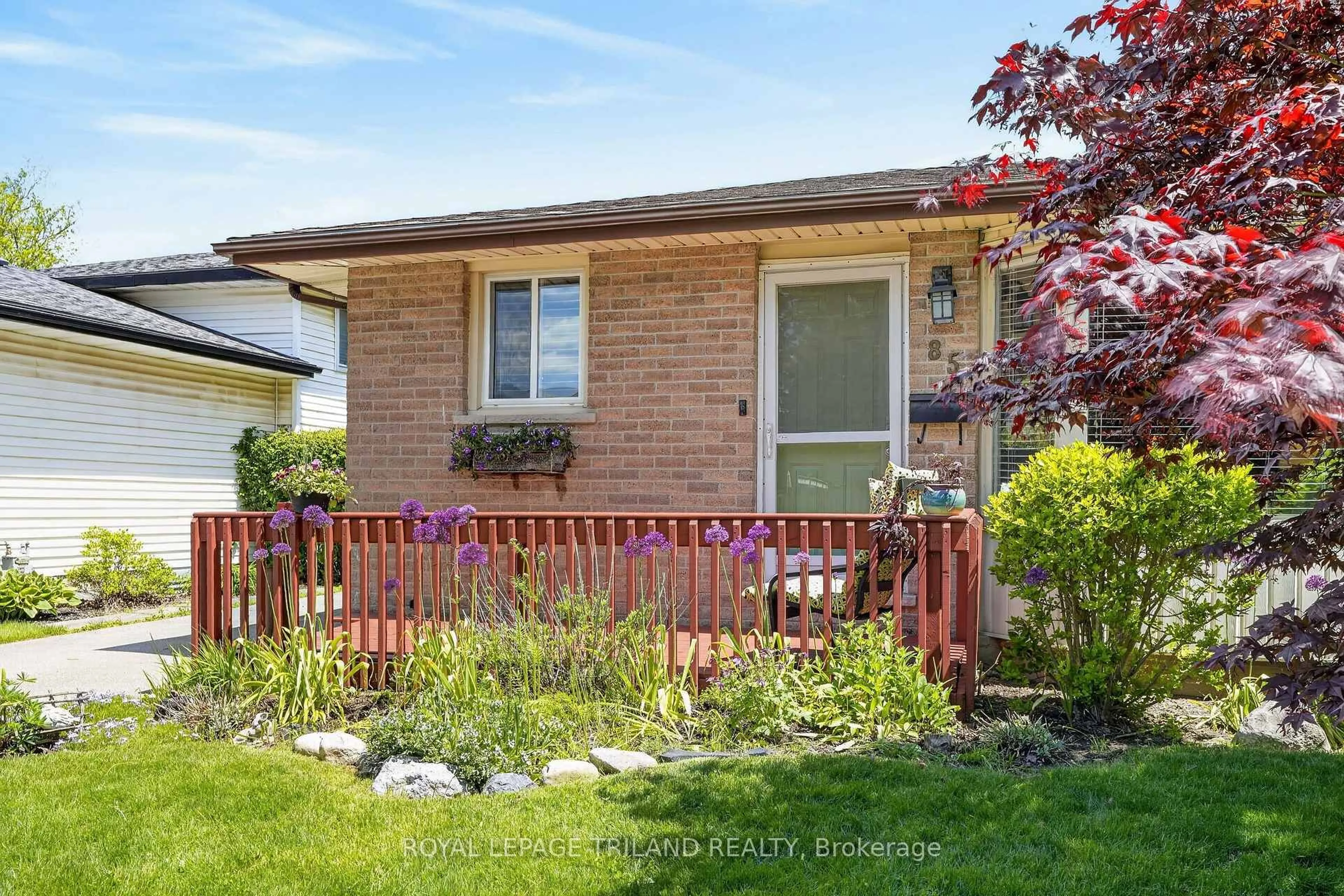 Home with brick exterior material, street for 85 Adswood Rd, London South Ontario N6E 2W2