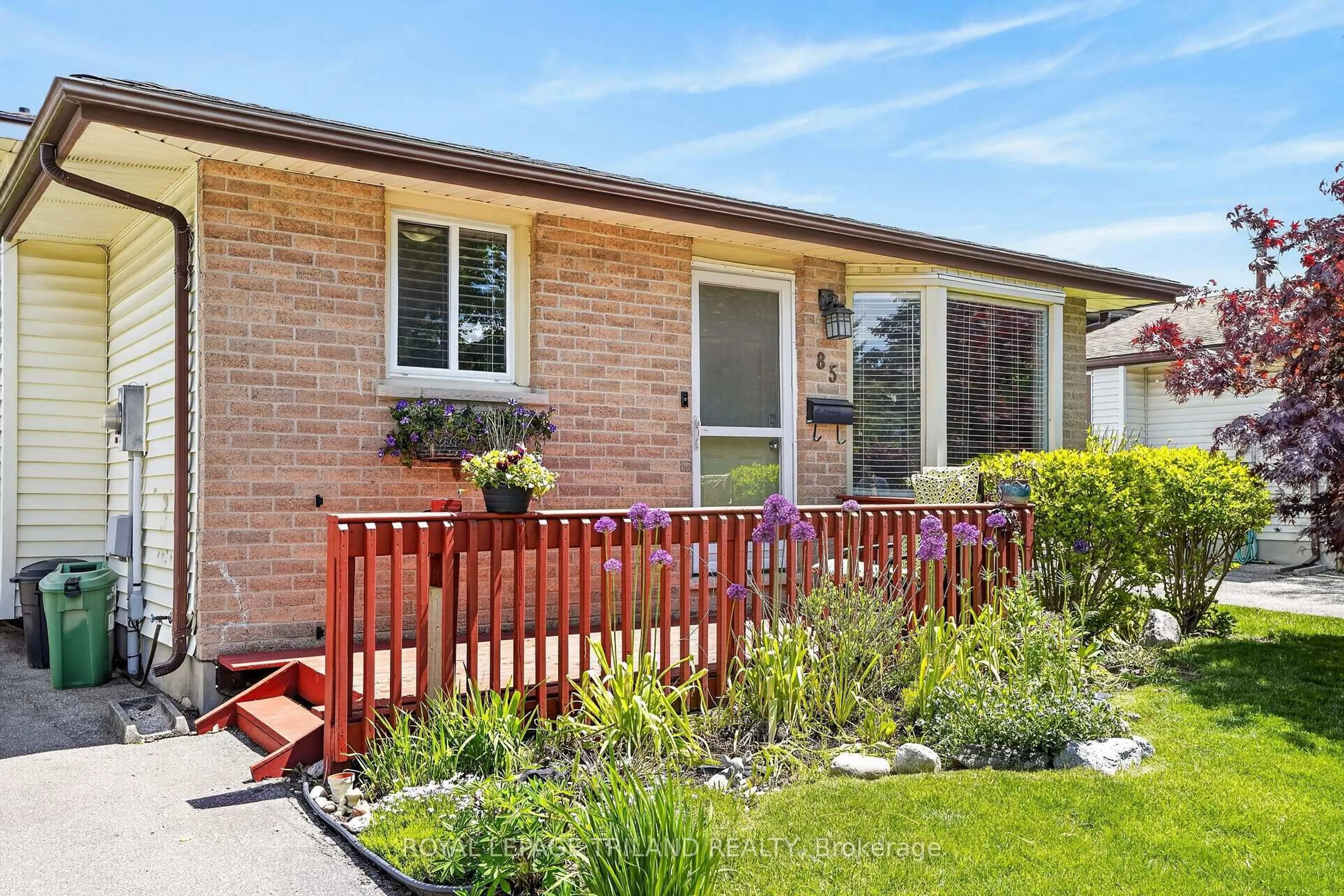 Home with brick exterior material, street for 85 Adswood Rd, London South Ontario N6E 2W2