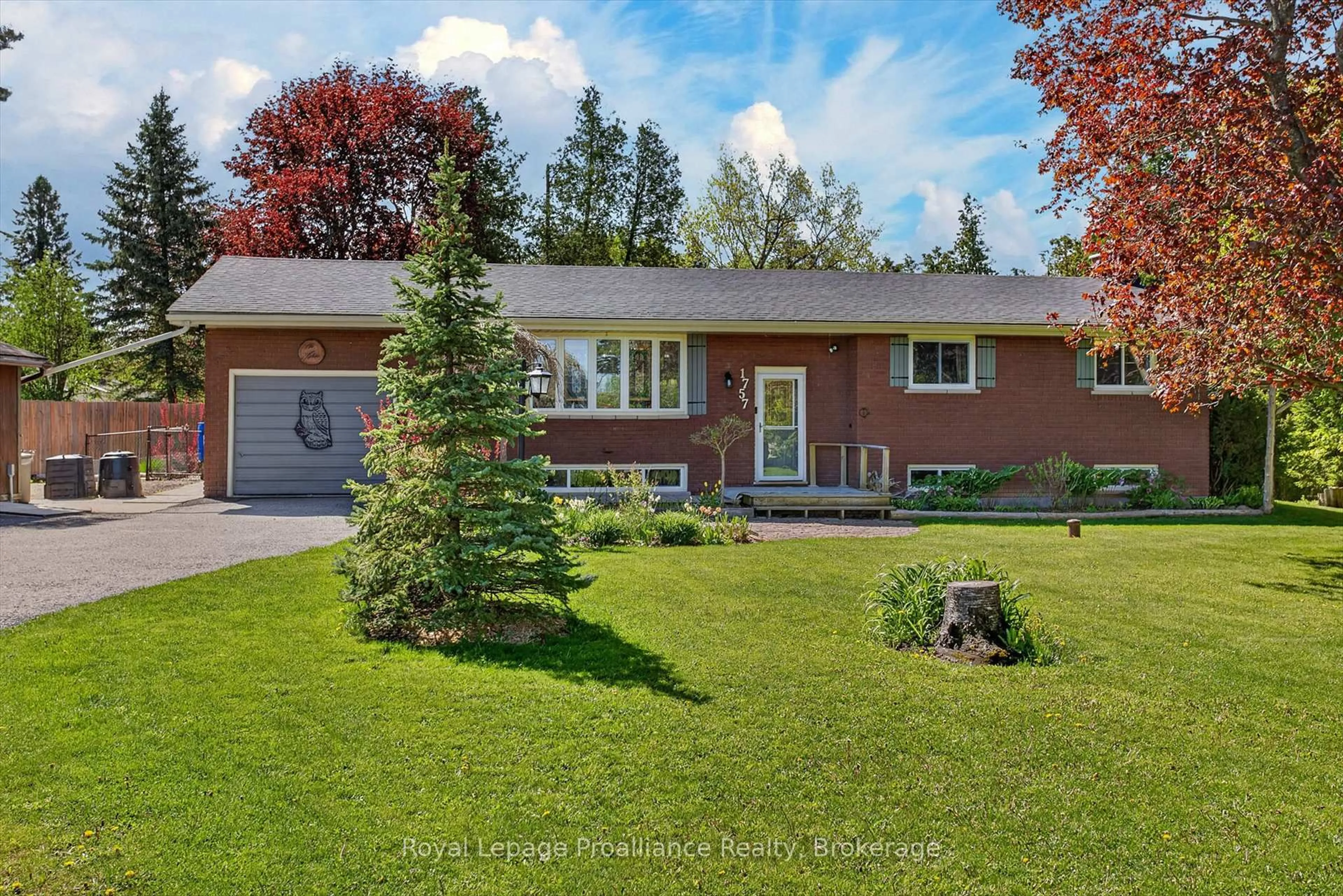 Home with brick exterior material, street for 1757 Mount Pleasant Rd, Cavan Monaghan Ontario L0A 1C0