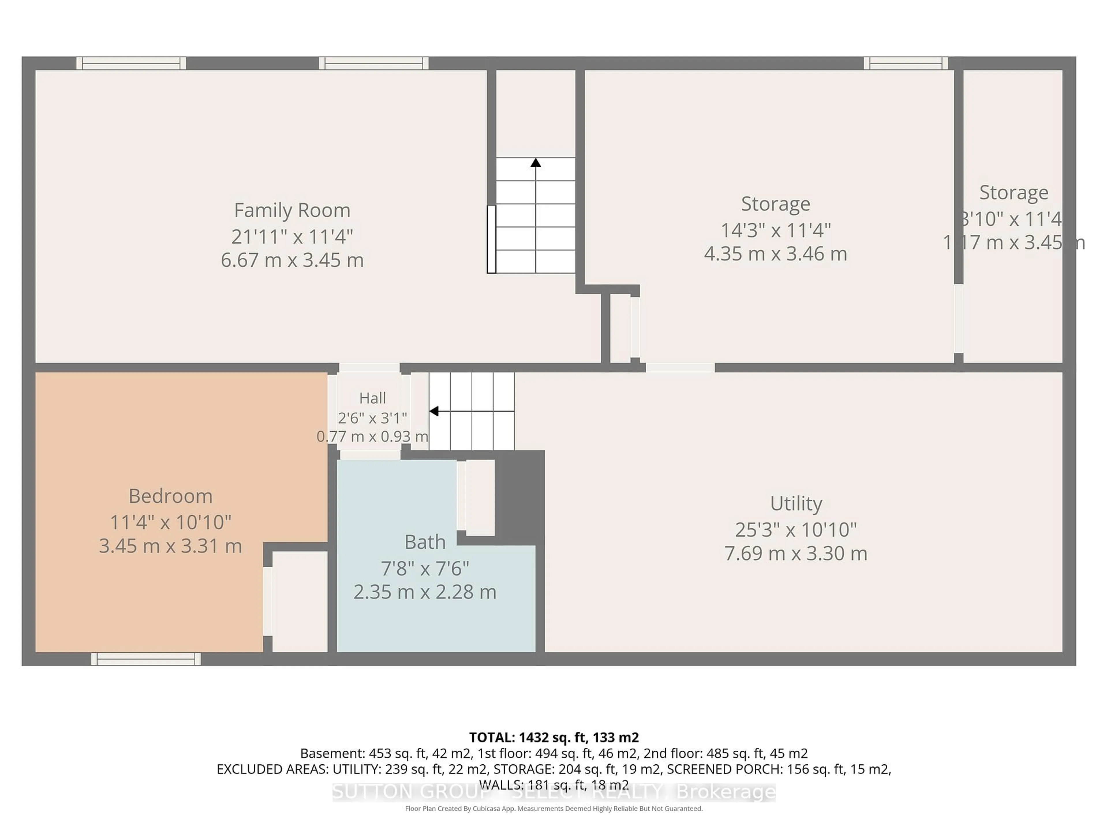 Floor plan for 14 Notre Dame Cres, London South Ontario N6J 2G1