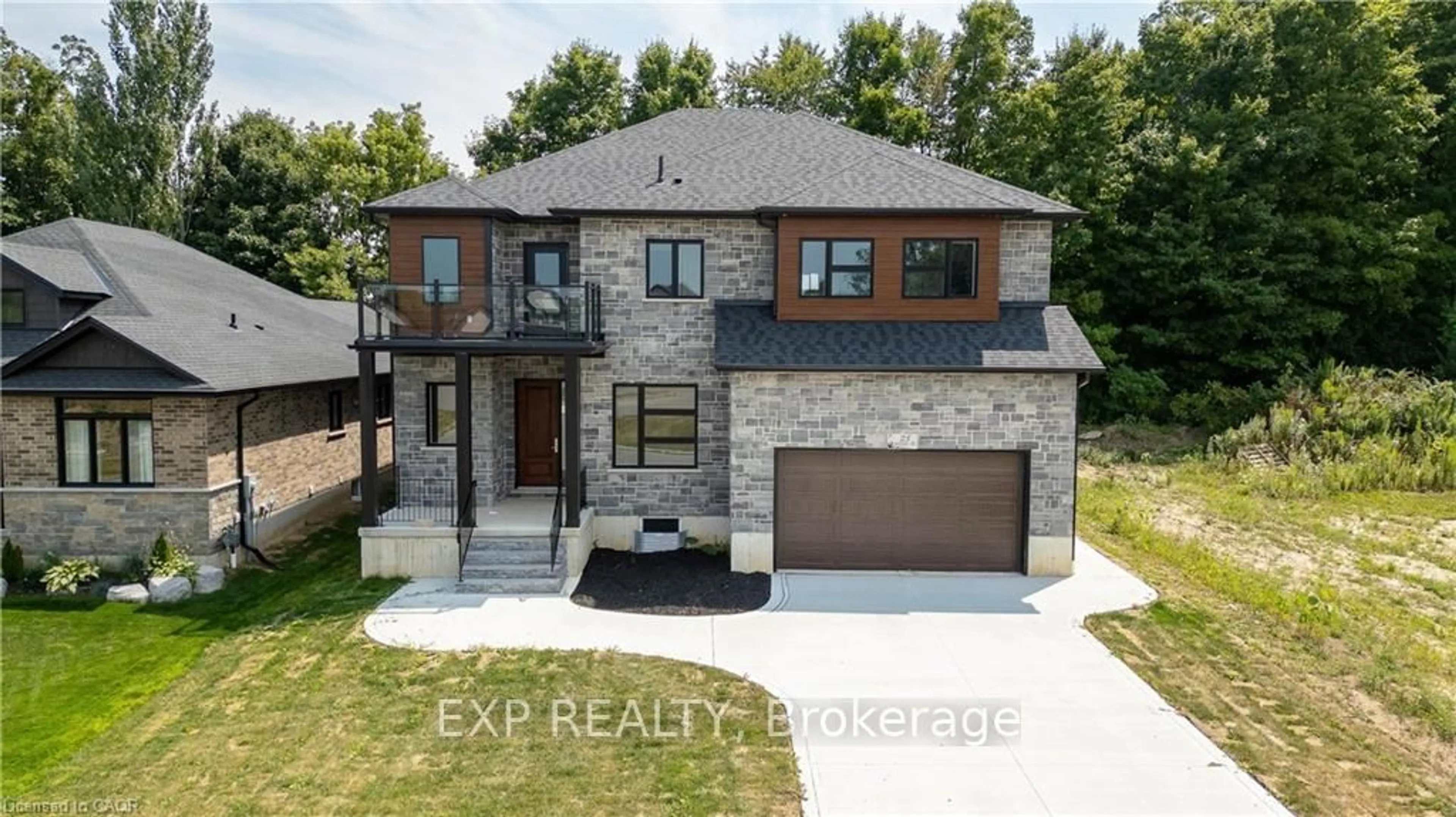 Home with brick exterior material, street for 25 Sunview Dr, Norwich Ontario N0J 1P0