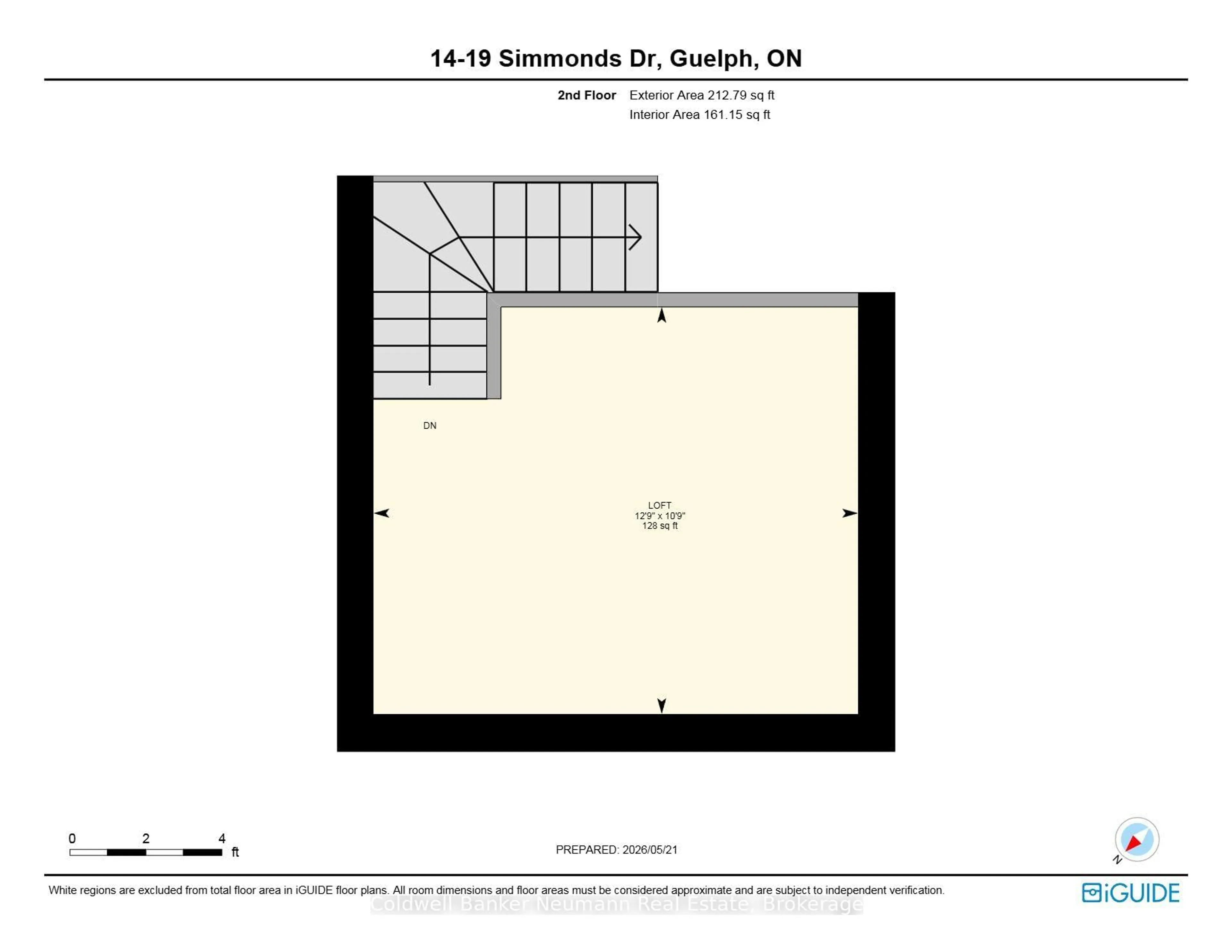 Floor plan for 19 Simmonds Dr #14, Guelph Ontario N1E 0H4