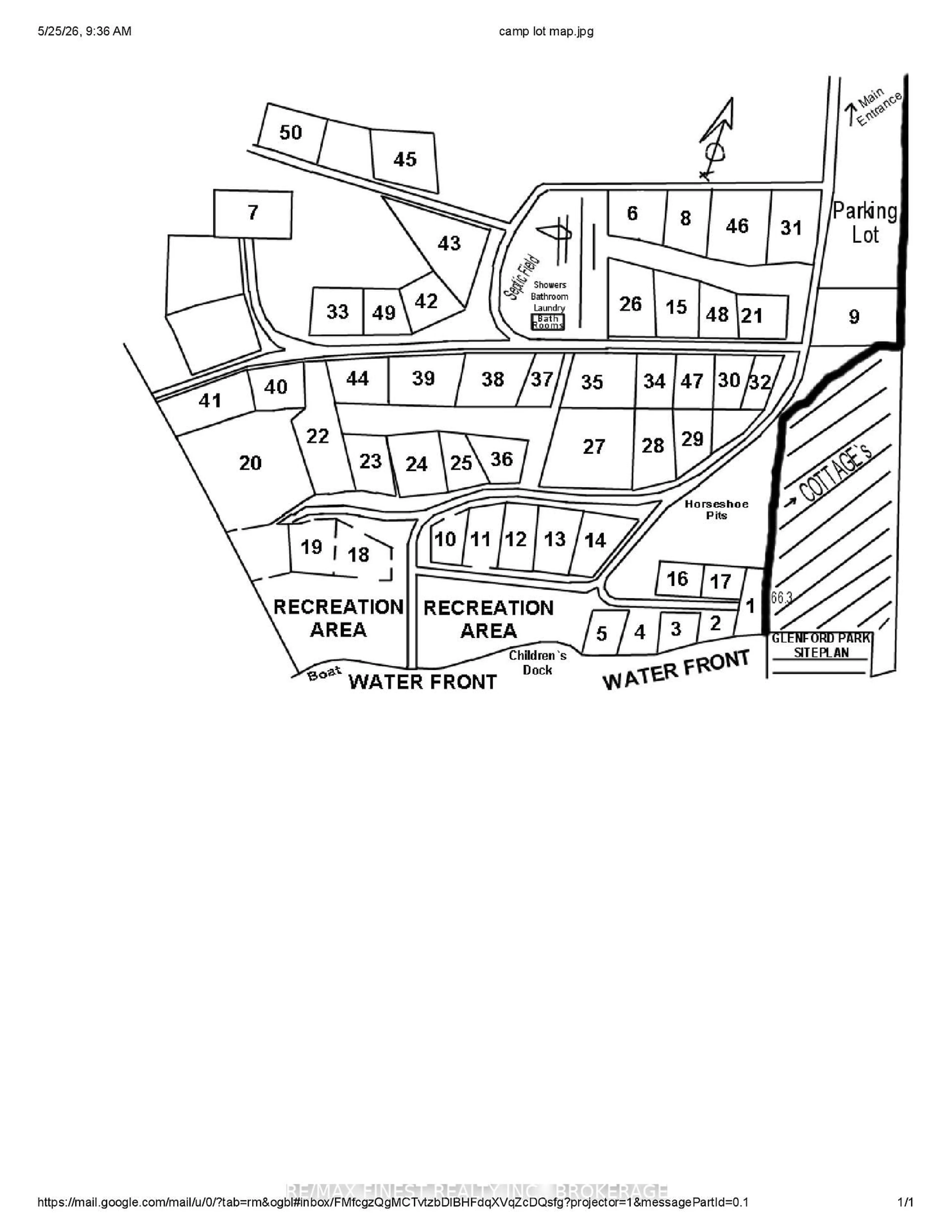 Floor plan for 9 Glenford Lane #36, Godfrey Ontario K0H 1T0