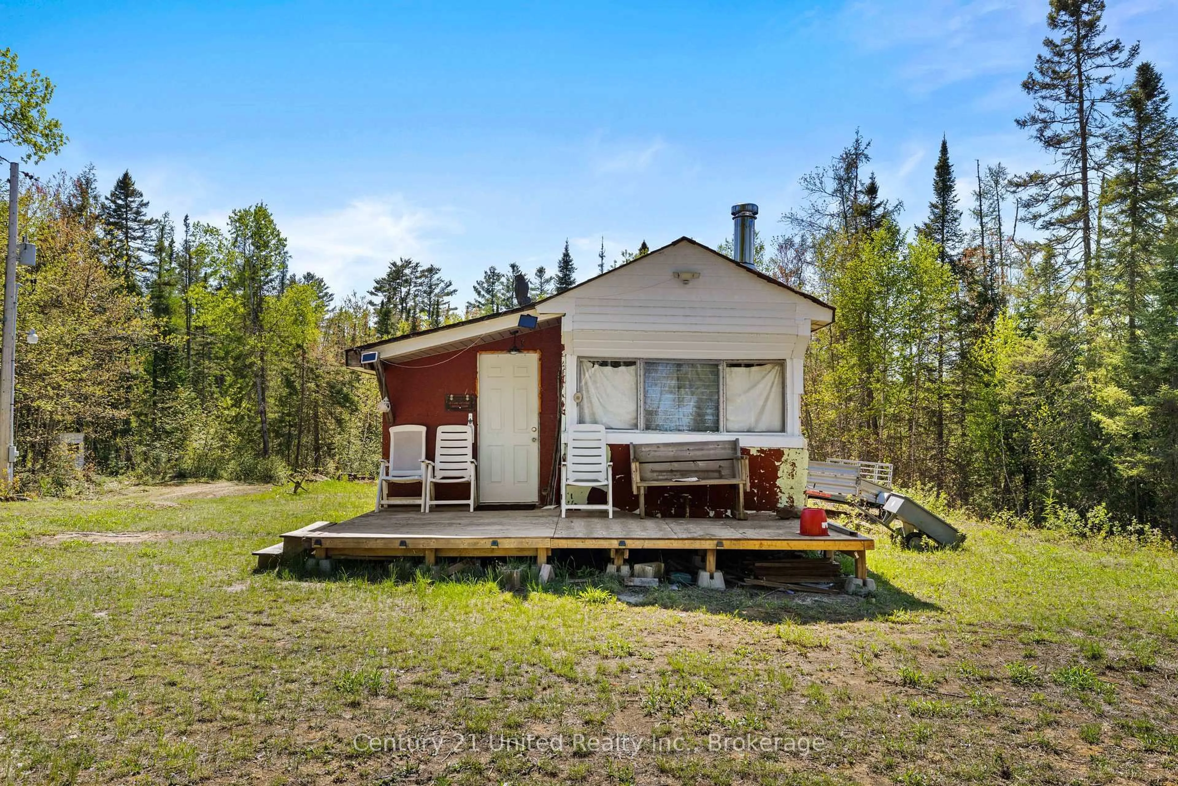 Patio, building for 573 Jack Lake Rd, North Kawartha Ontario K0L 1A0