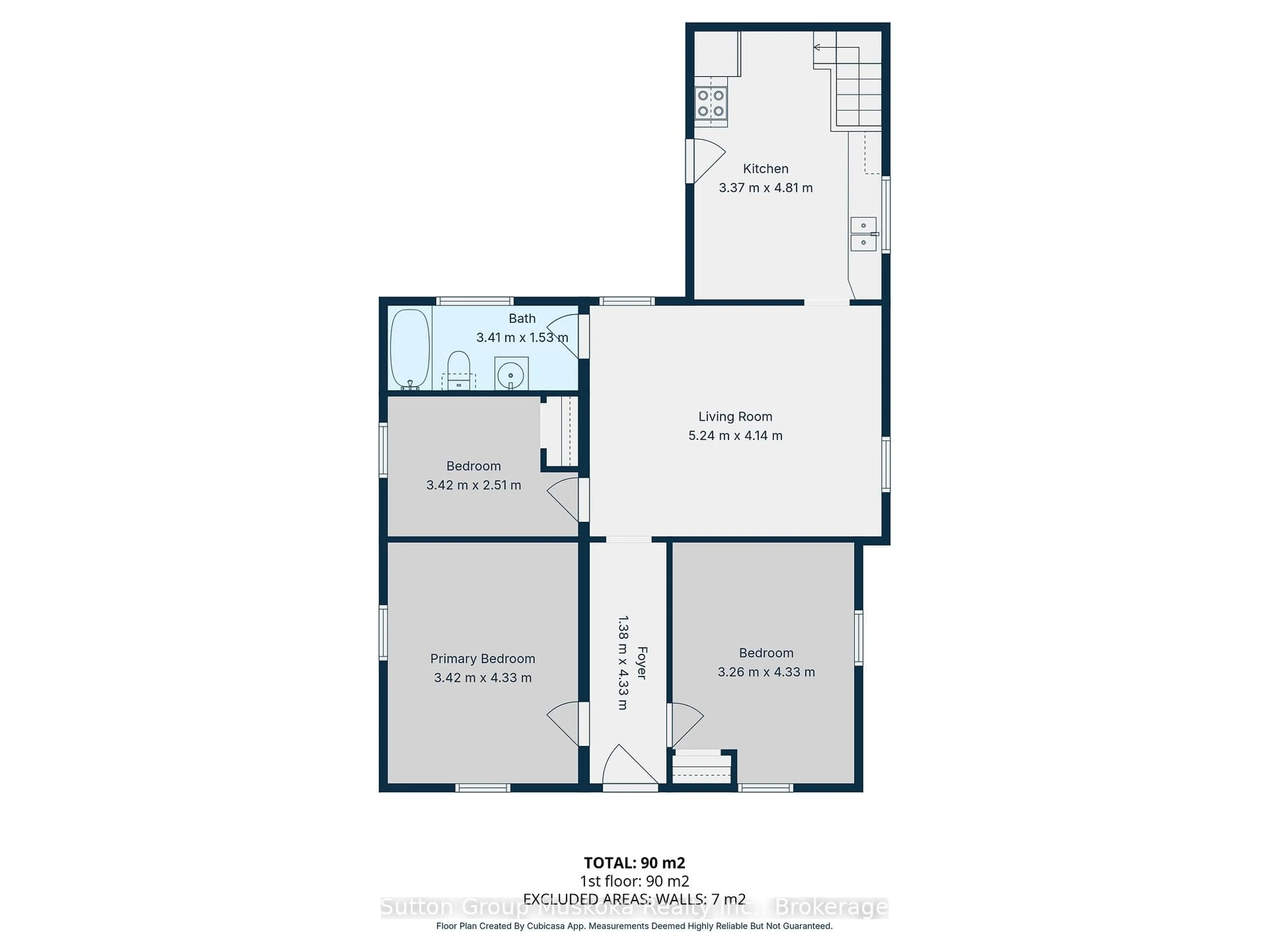 Floor plan for 18 Susan St, Huntsville Ontario P1H 1X4