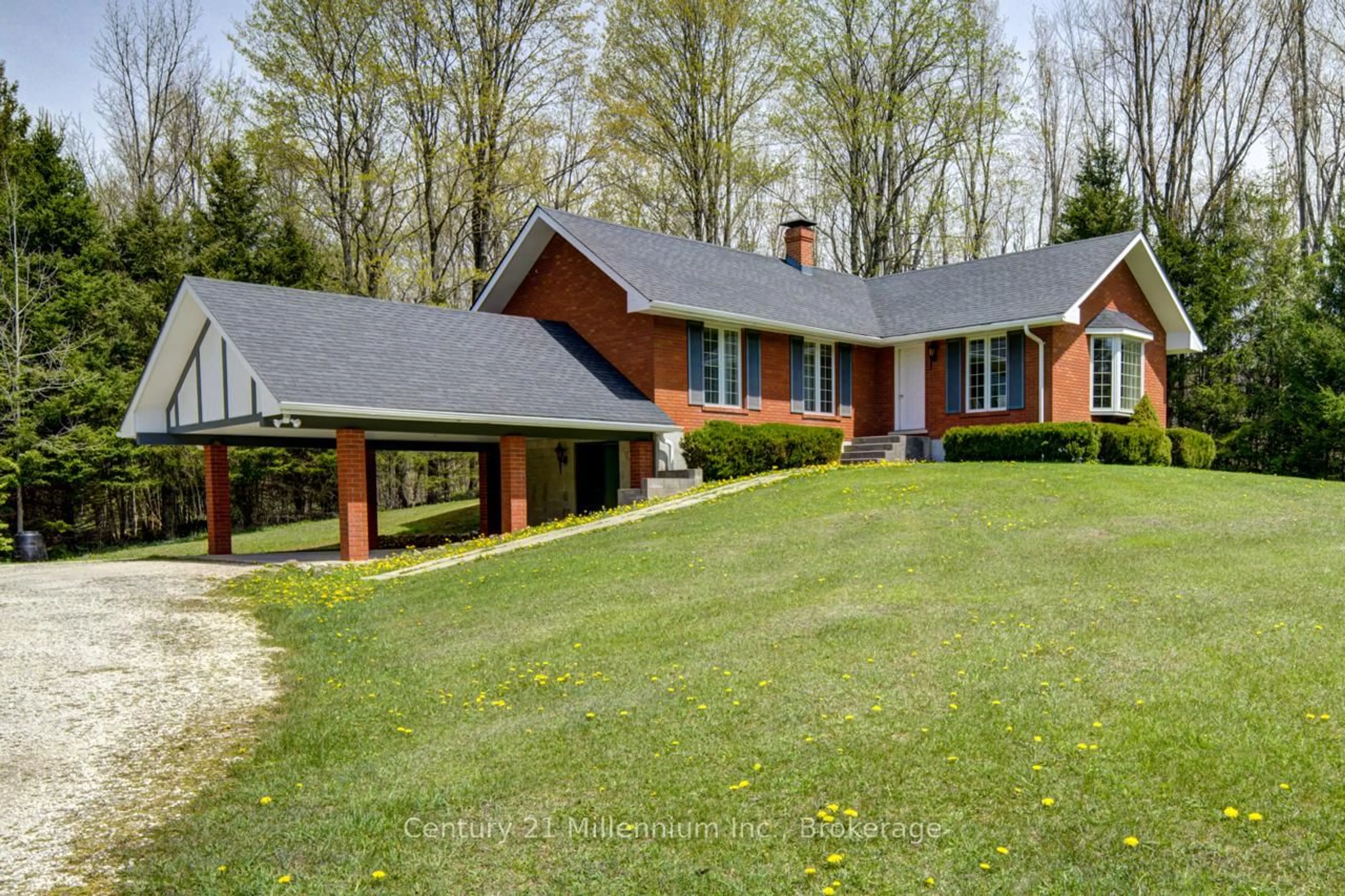 Home with brick exterior material, street for 569025 6 Sdrd, Blue Mountains Ontario N0H 2E0