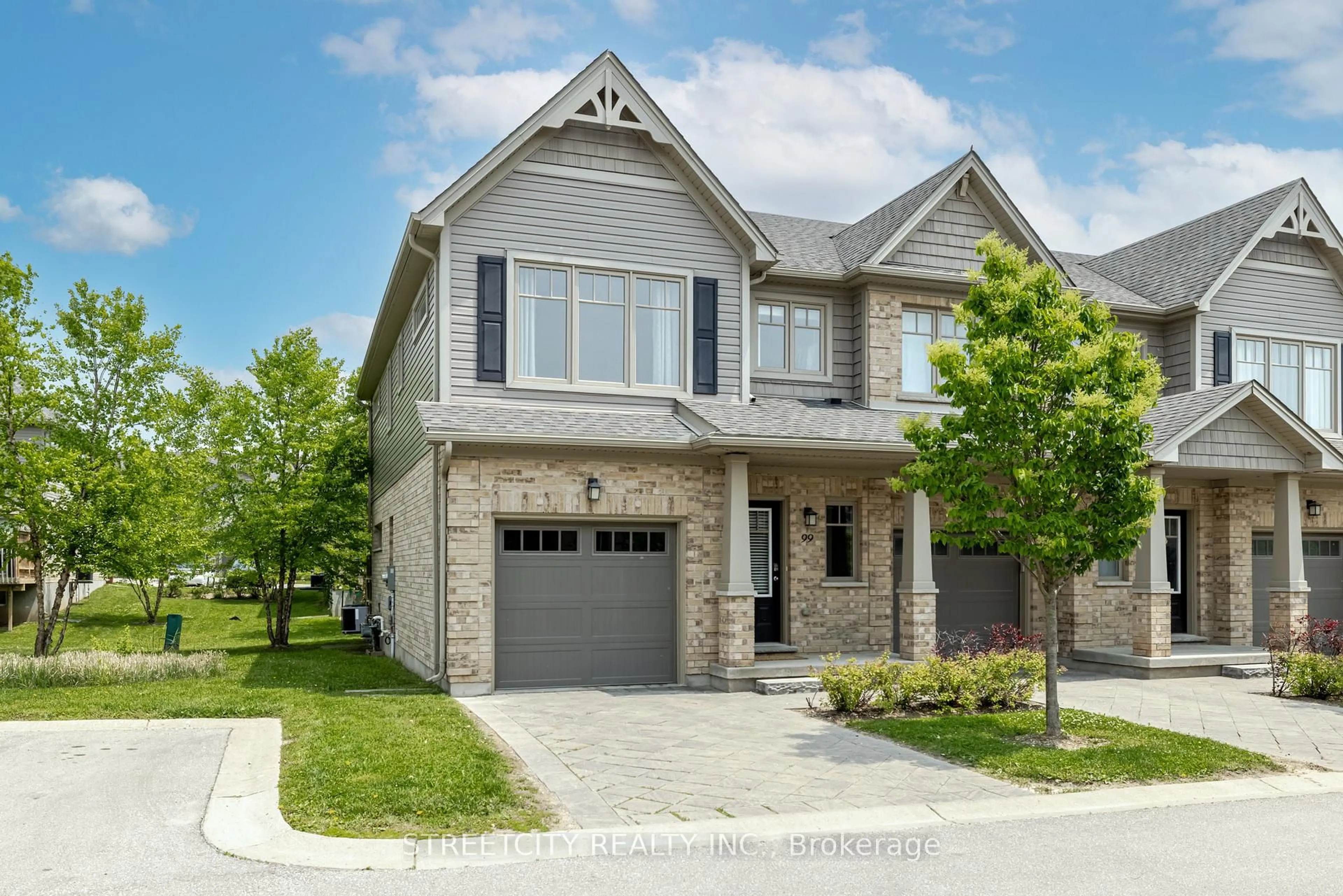 Home with brick exterior material, street for 1924 Cedarhollow Blvd #99, London North Ontario N5X 0C3