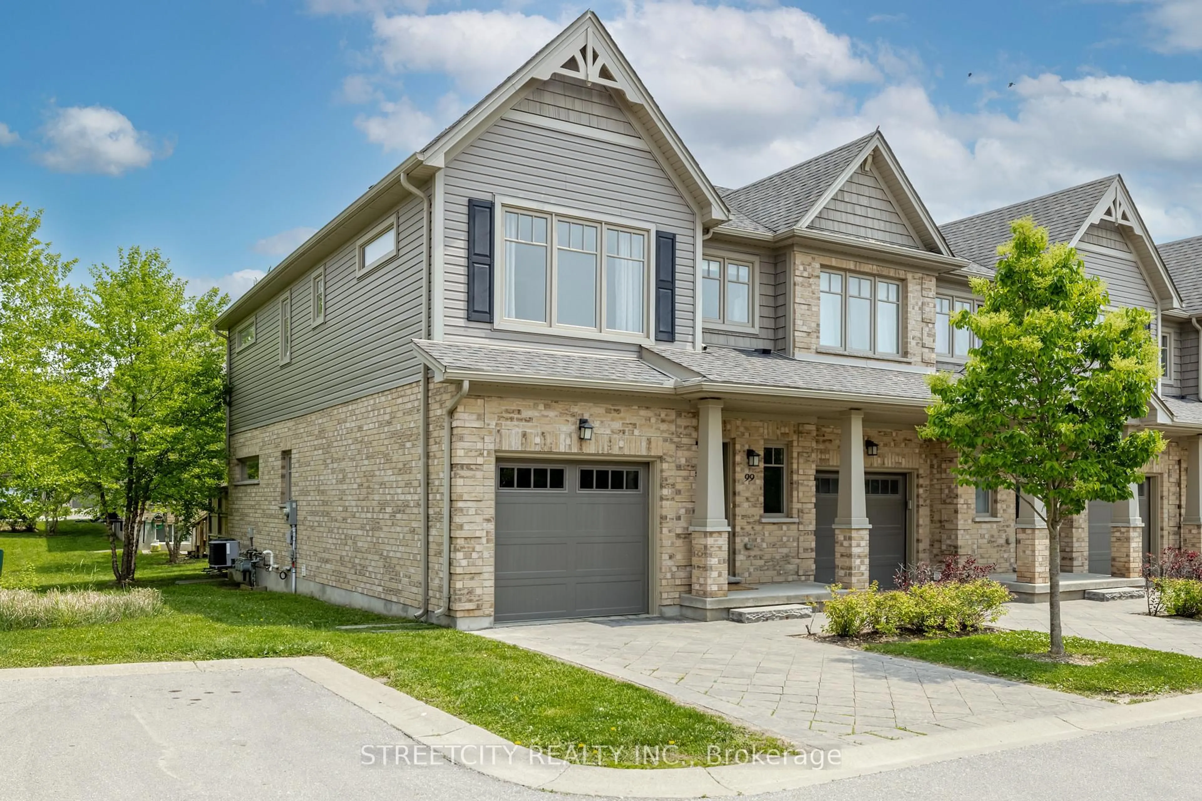 Home with brick exterior material, street for 1924 Cedarhollow Blvd #99, London North Ontario N5X 0C3