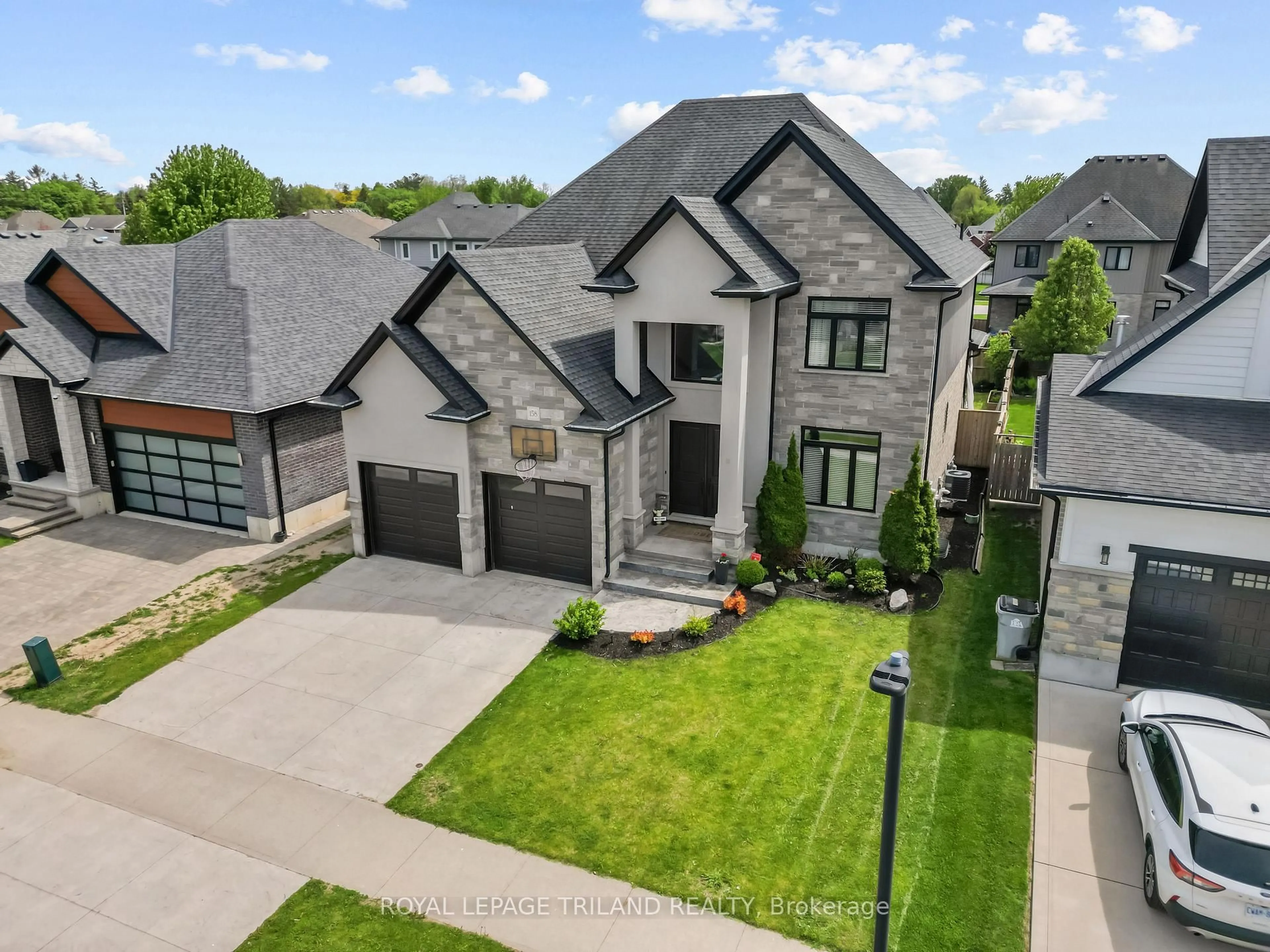 Home with brick exterior material, street for 158 Acton St, Strathroy-Caradoc Ontario N7G 0C7