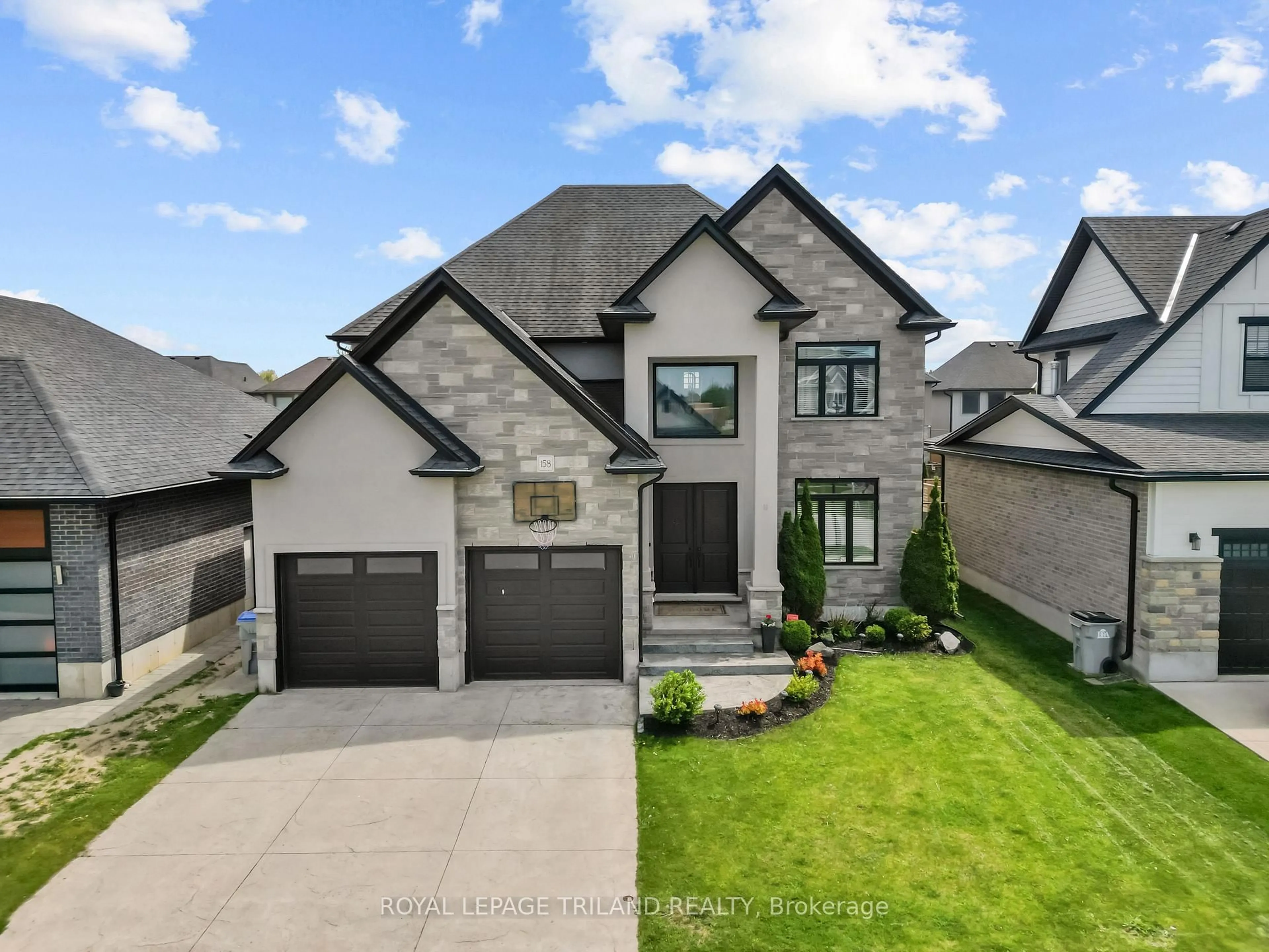 Home with brick exterior material, street for 158 Acton St, Strathroy-Caradoc Ontario N7G 0C7