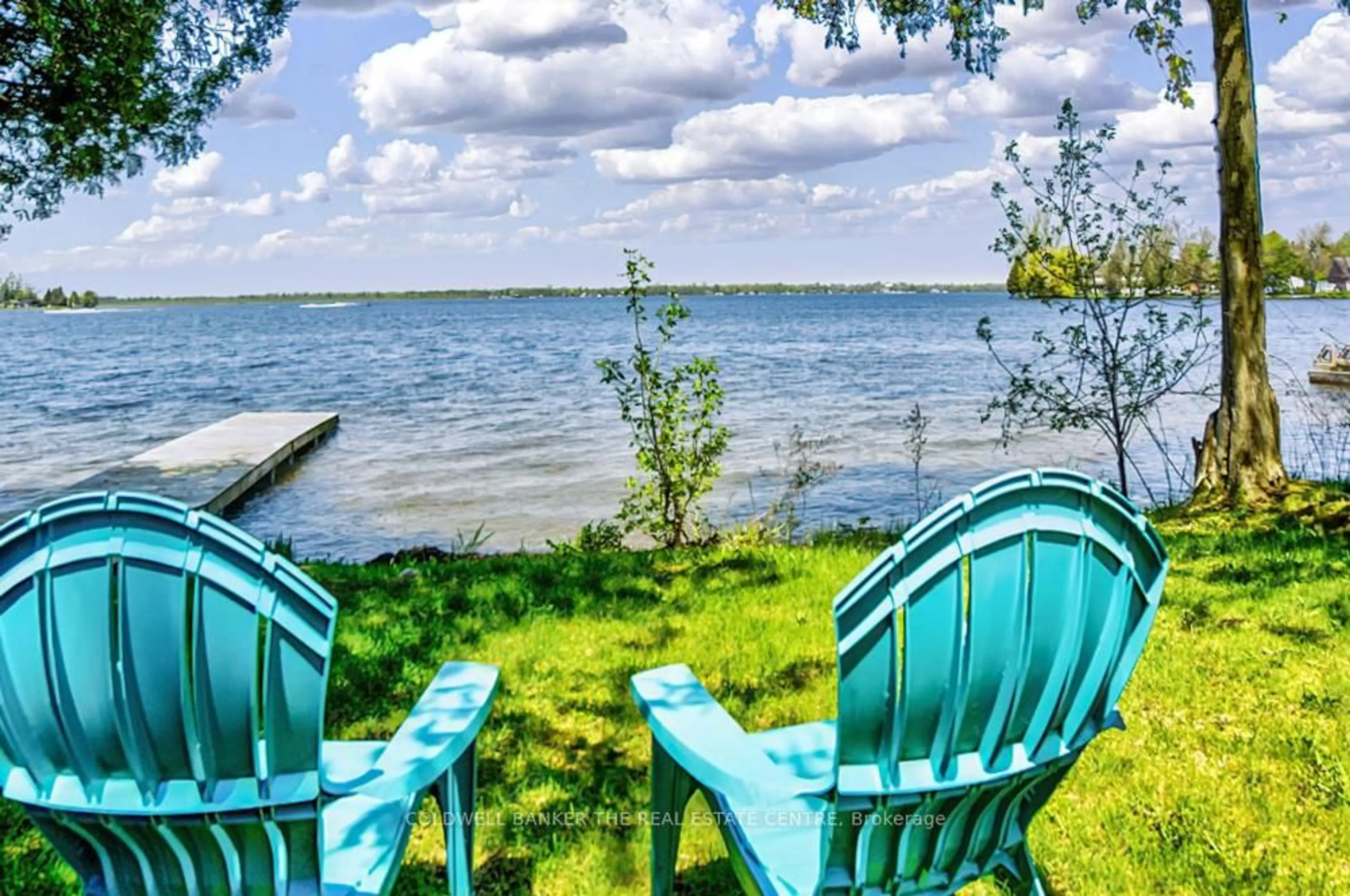Patio, water/lake/river/ocean view for 46 Iris Dr, Kawartha Lakes Ontario K0M 1G0