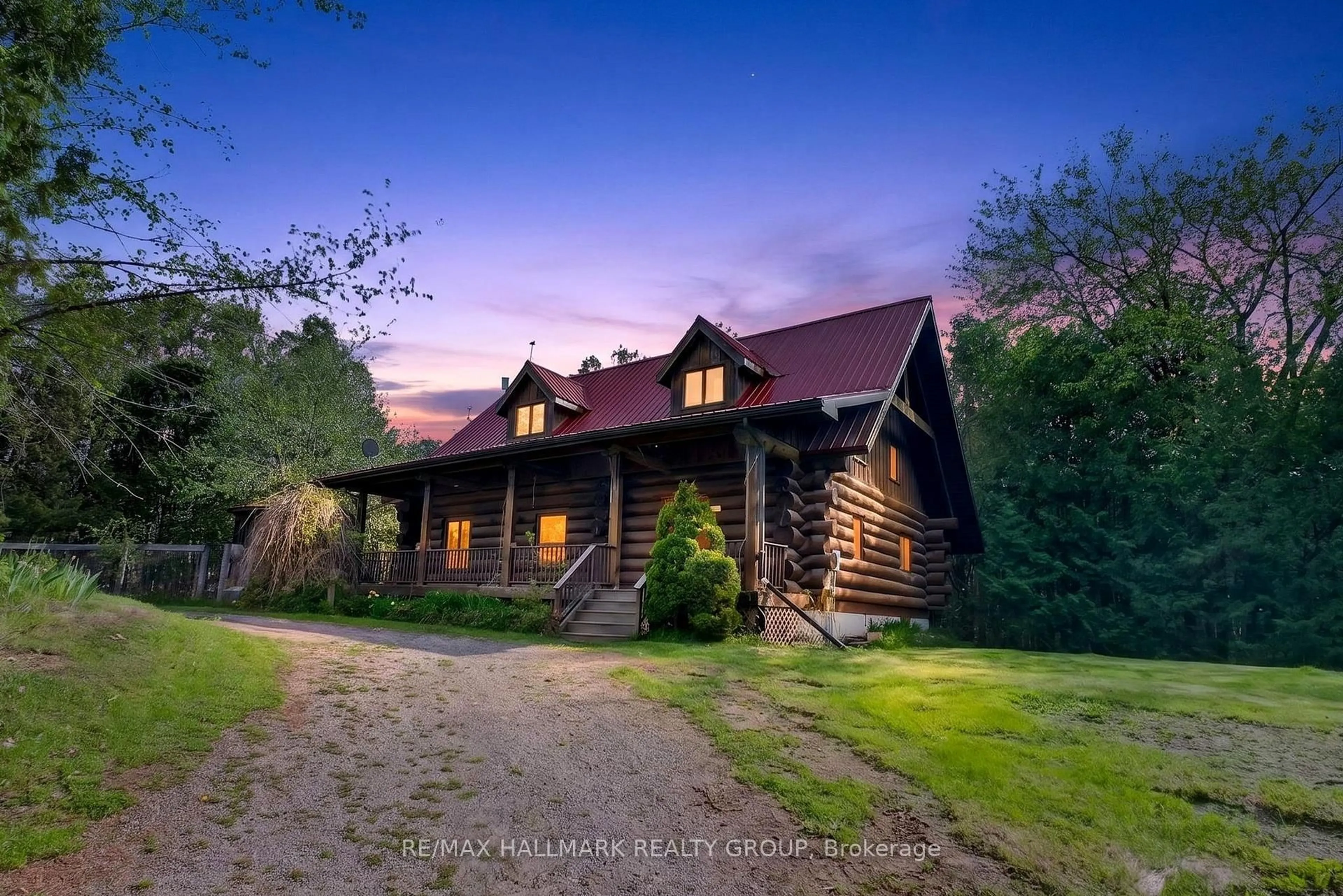 A pic from outside/outdoor area/front of a property/back of a property/a pic from drone, mountain view for 1259 Webster Rd, Douro-Dummer Ontario K0L 2V0