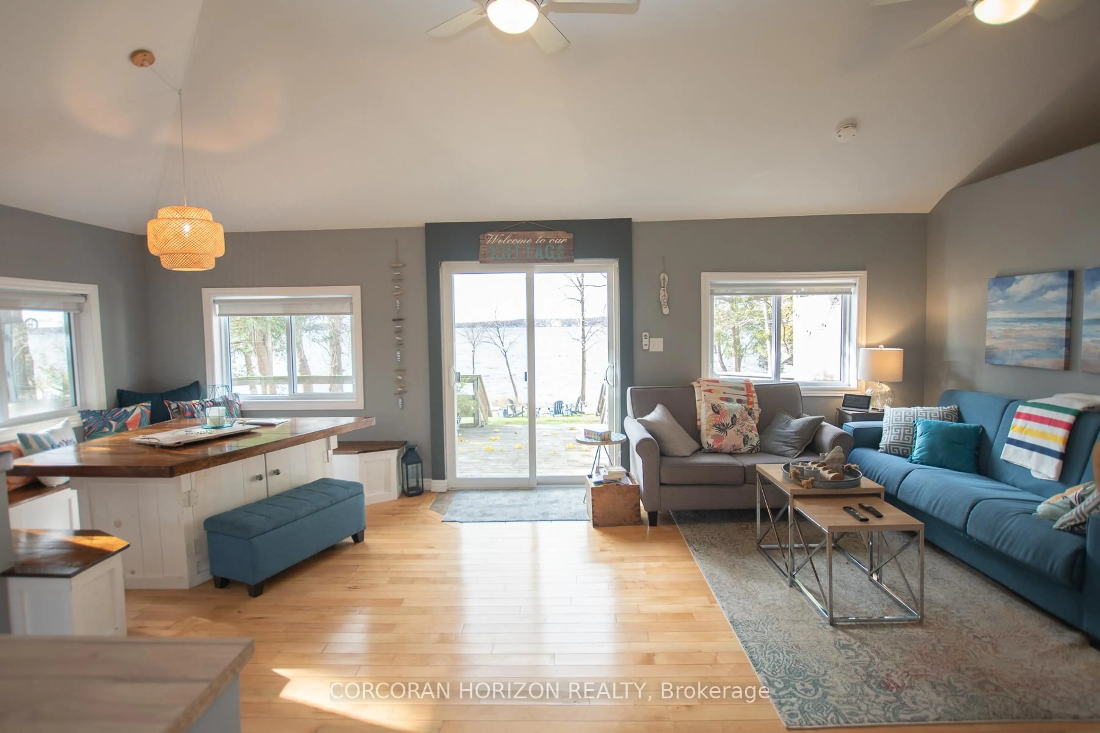 Living room with furniture, unknown for 409 Marble Point Rd, Limoges Ontario K0K 2M0