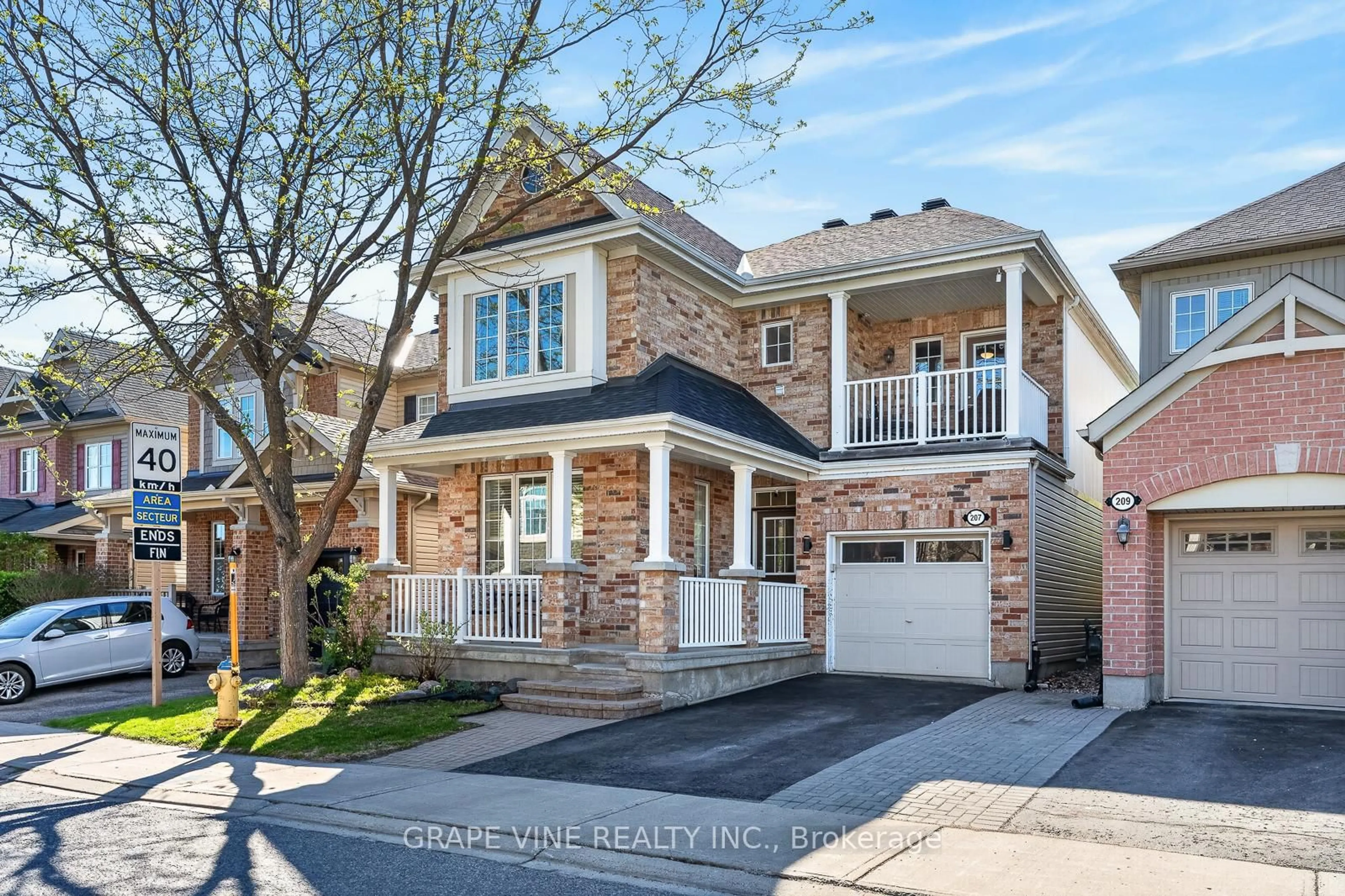 Home with brick exterior material, street for 207 Mistral Way, Arnprior Ontario K2S 0G6