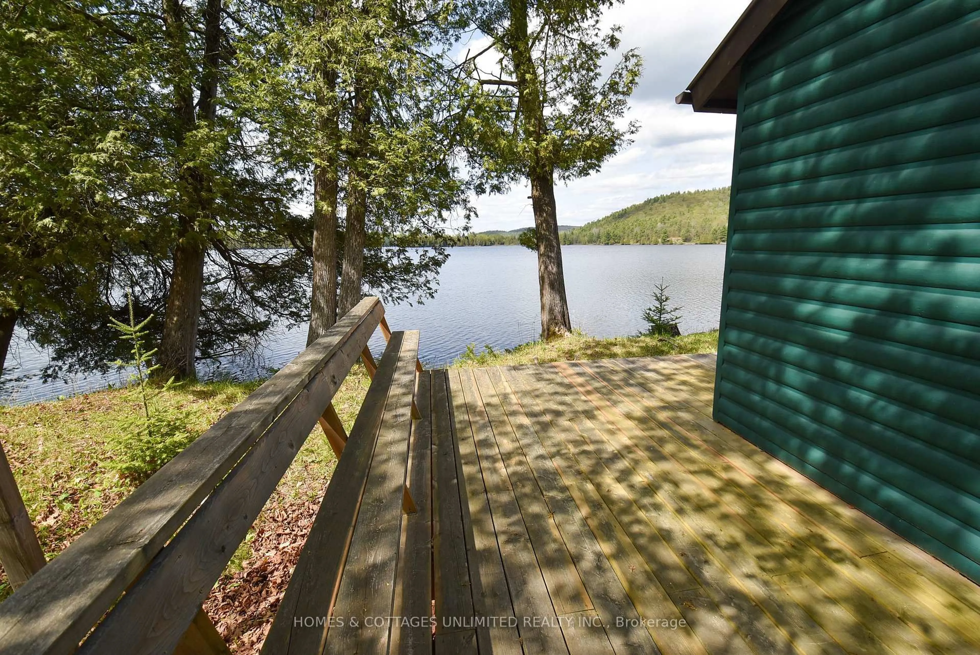 Patio, water/lake/river/ocean view for 2102 Clyde Lake Lane, Lanark Ontario K0G 1K0