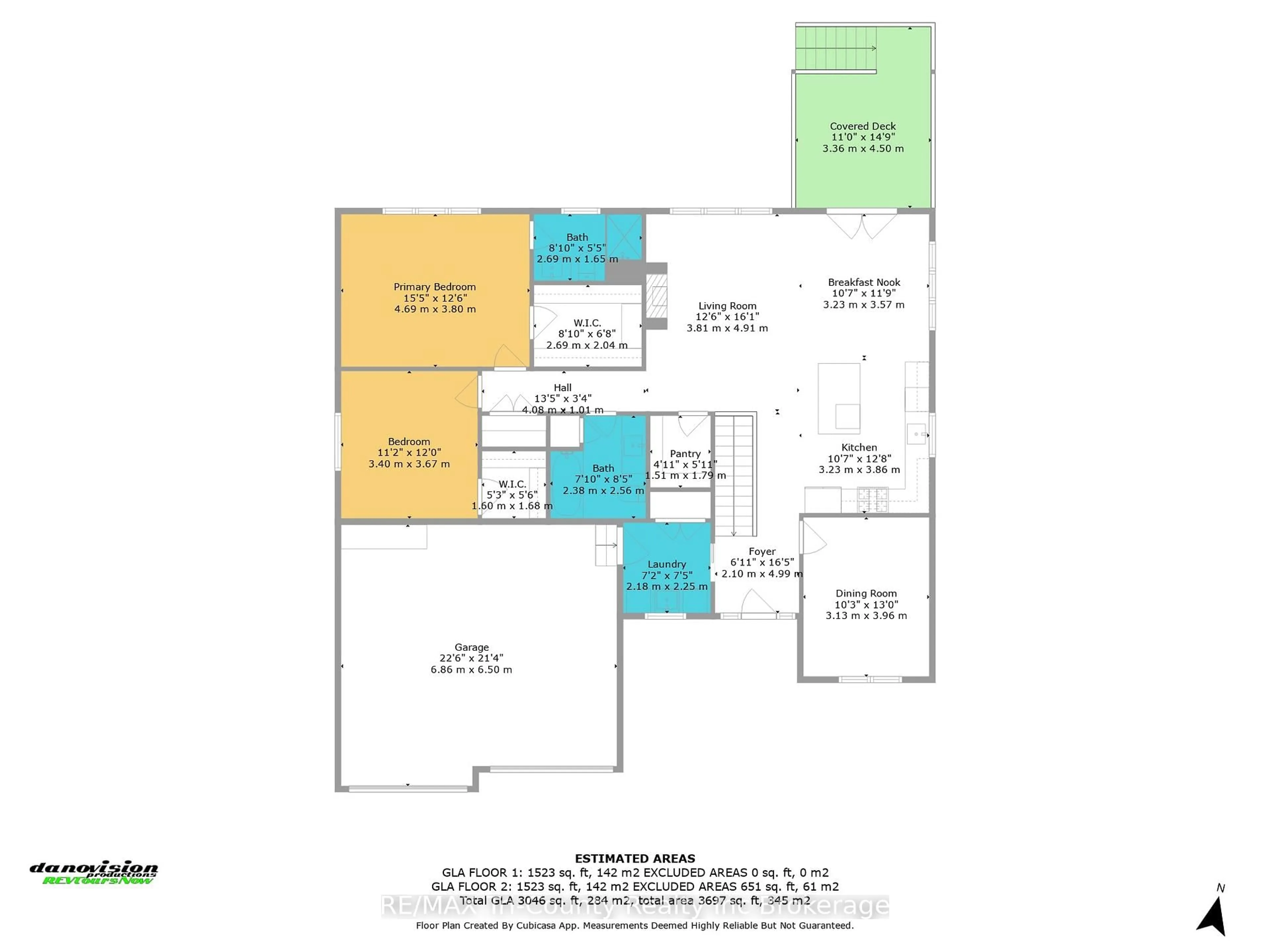 Floor plan for 18 Belmont Ave, Tillsonburg Ontario N4G 5W5