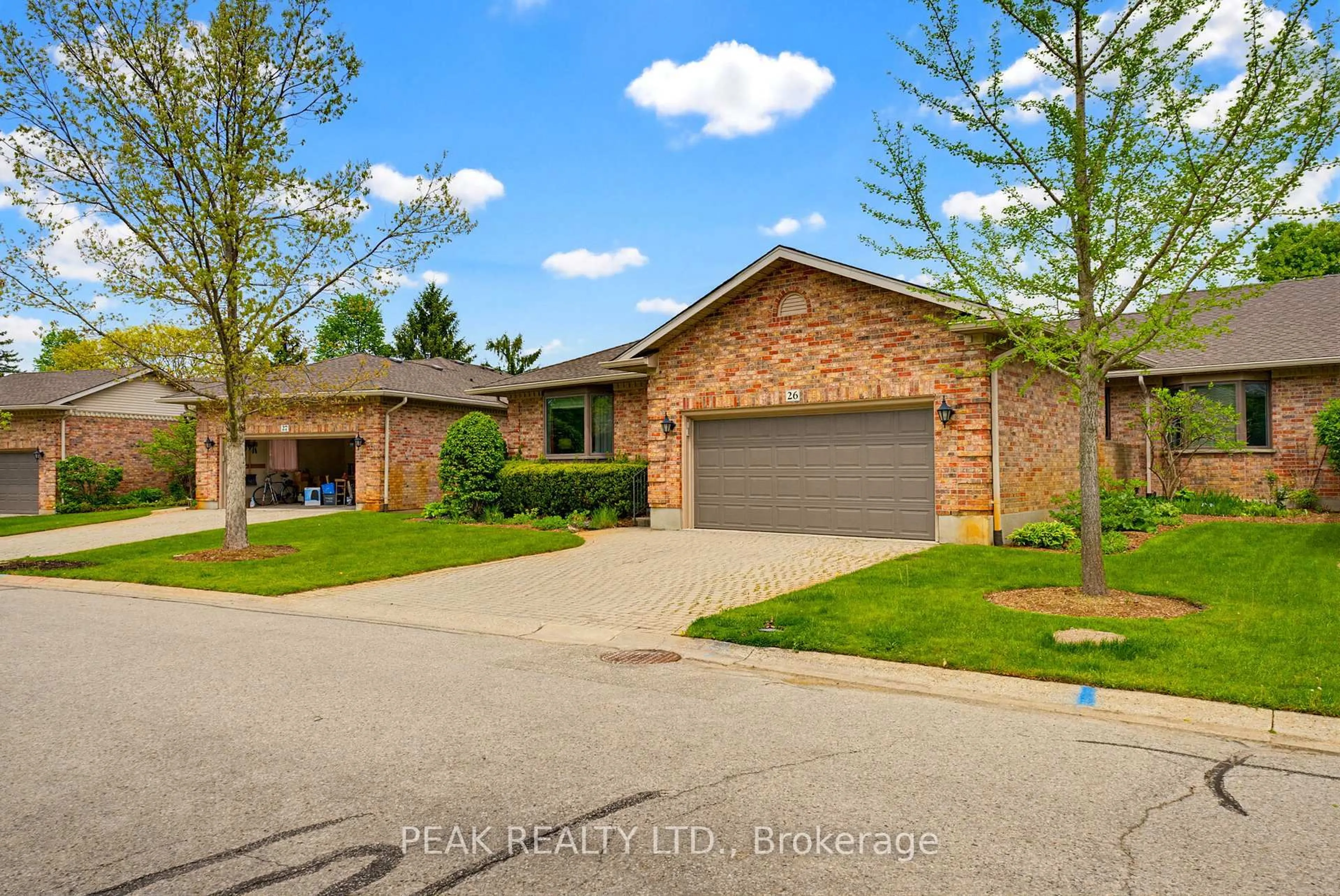 Home with brick exterior material, street for 30 Doon Dr ##26, London North Ontario N5X 3X2