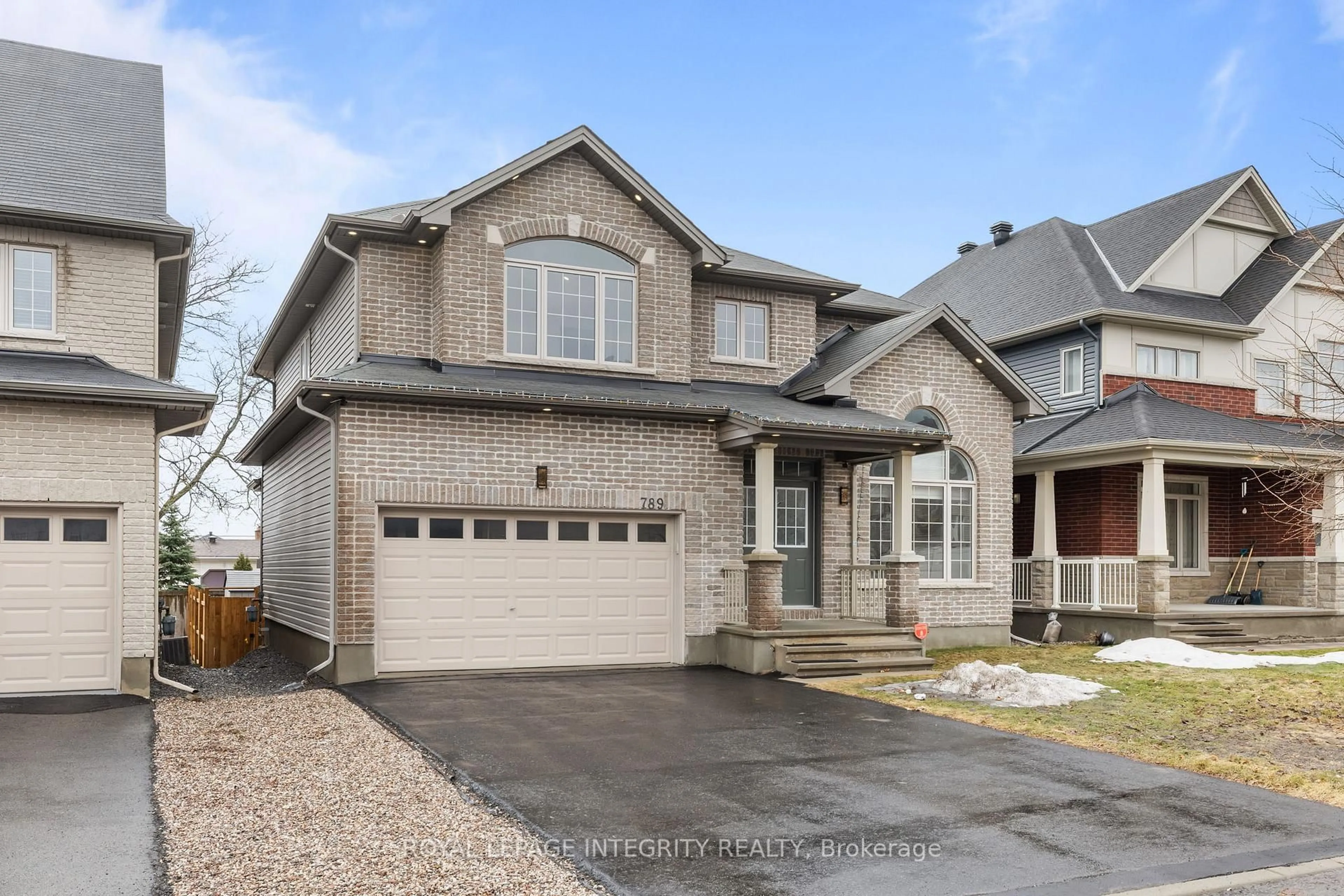 Home with brick exterior material, street for 789 Fiddlehead St, Ottawa Ontario K1T 0N2