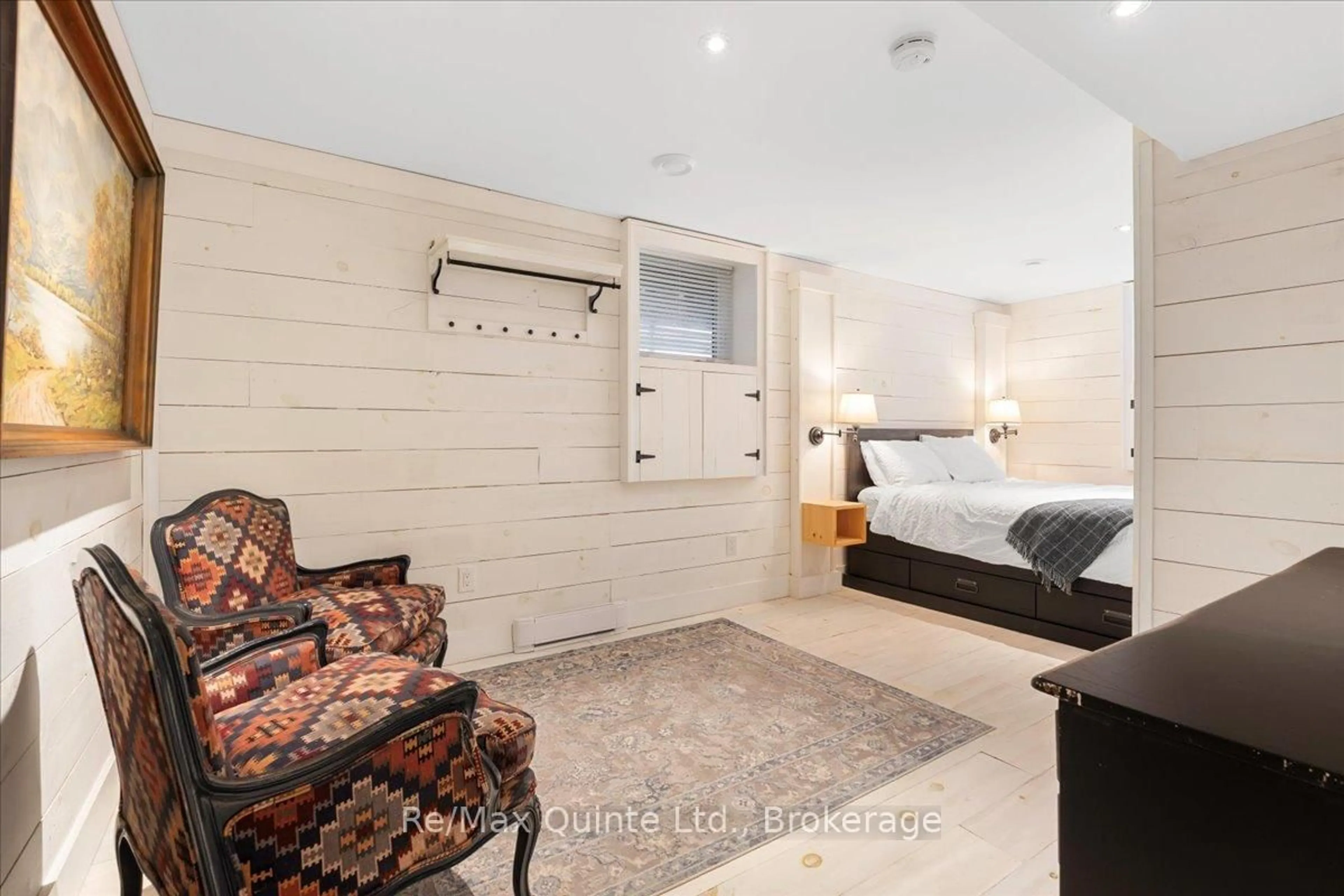 Bedroom with bed, unknown for 1406 County Road 12, Prince Edward County Ontario K0K 2T0