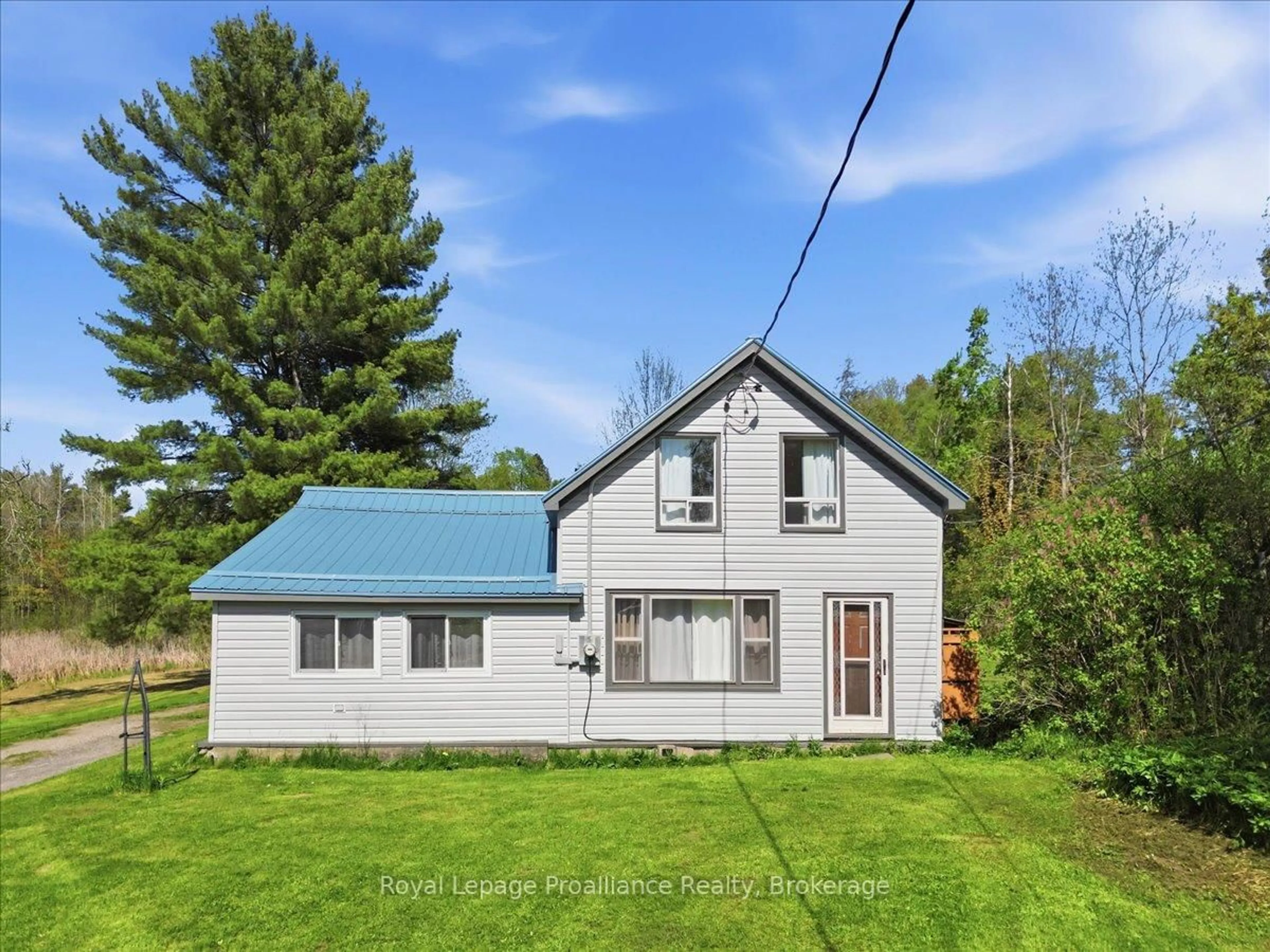 A pic from outside/outdoor area/front of a property/back of a property/a pic from drone, street for 23 Brown Ave, Madoc Ontario K0K 1Y0