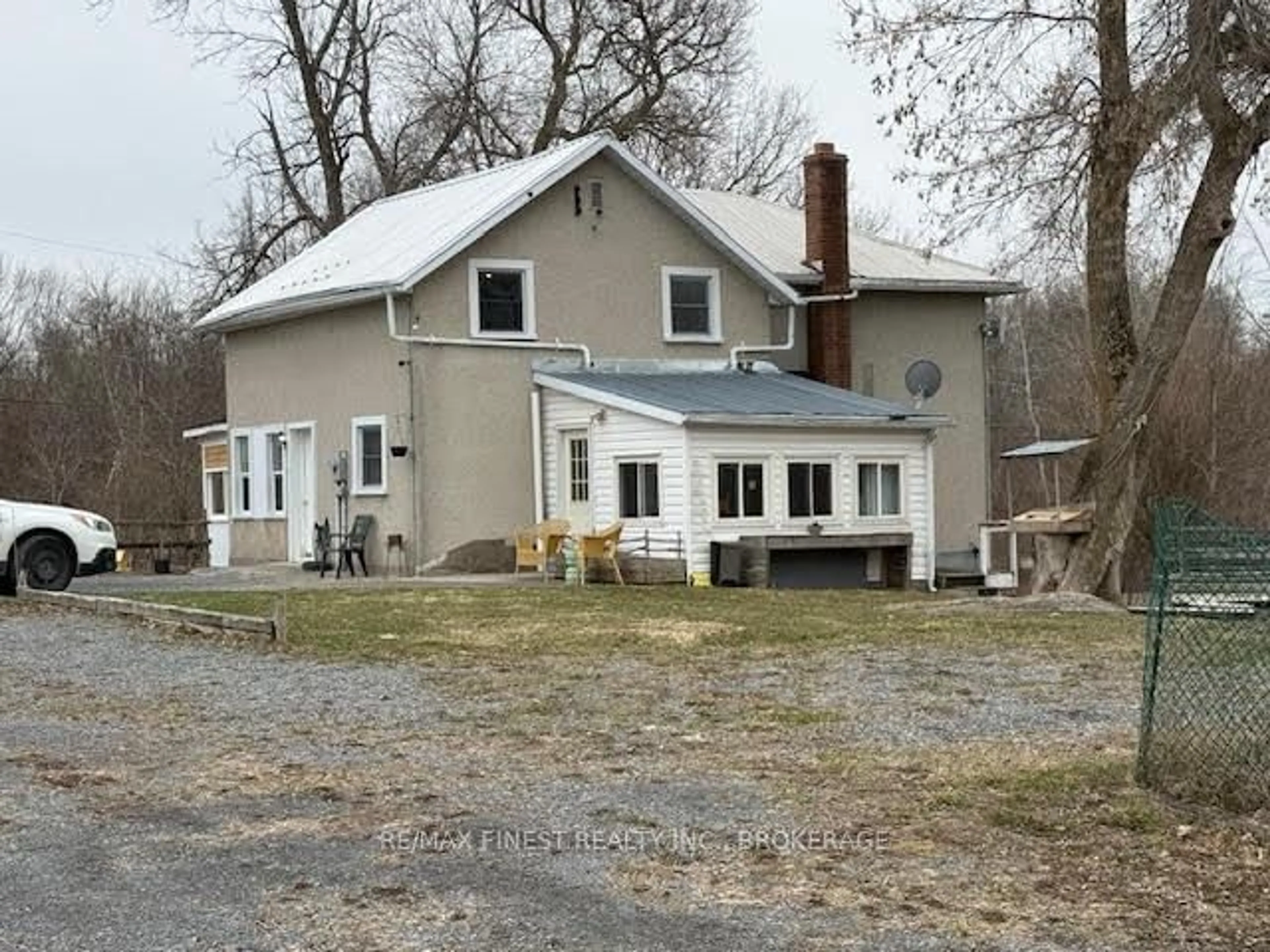 A pic from outside/outdoor area/front of a property/back of a property/a pic from drone, unknown for 773 Ninth Concession Rd, Kaladar Ontario K0K 1Z0