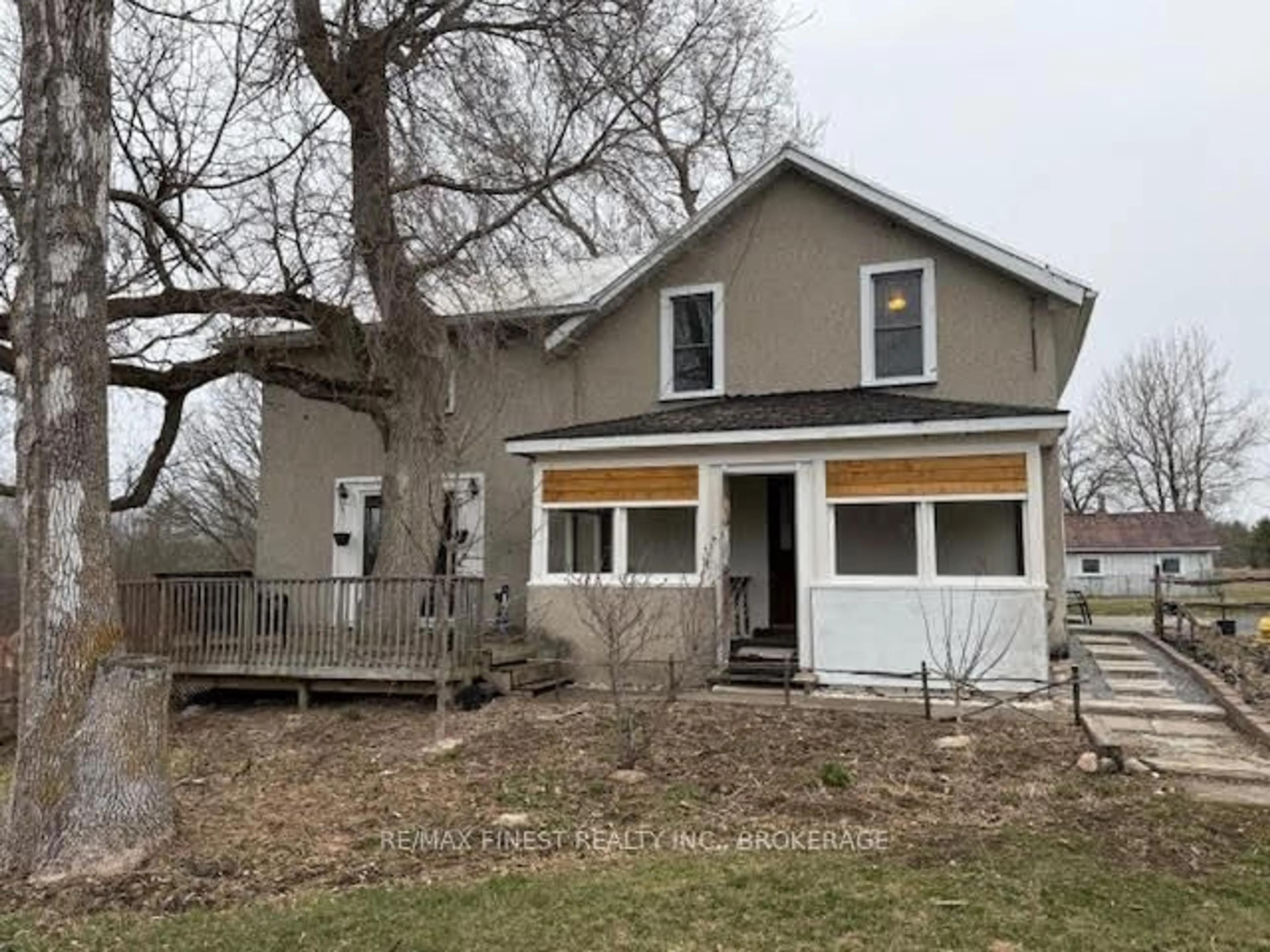 Home with vinyl exterior material, street for 773 Ninth Concession Rd, Kaladar Ontario K0K 1Z0