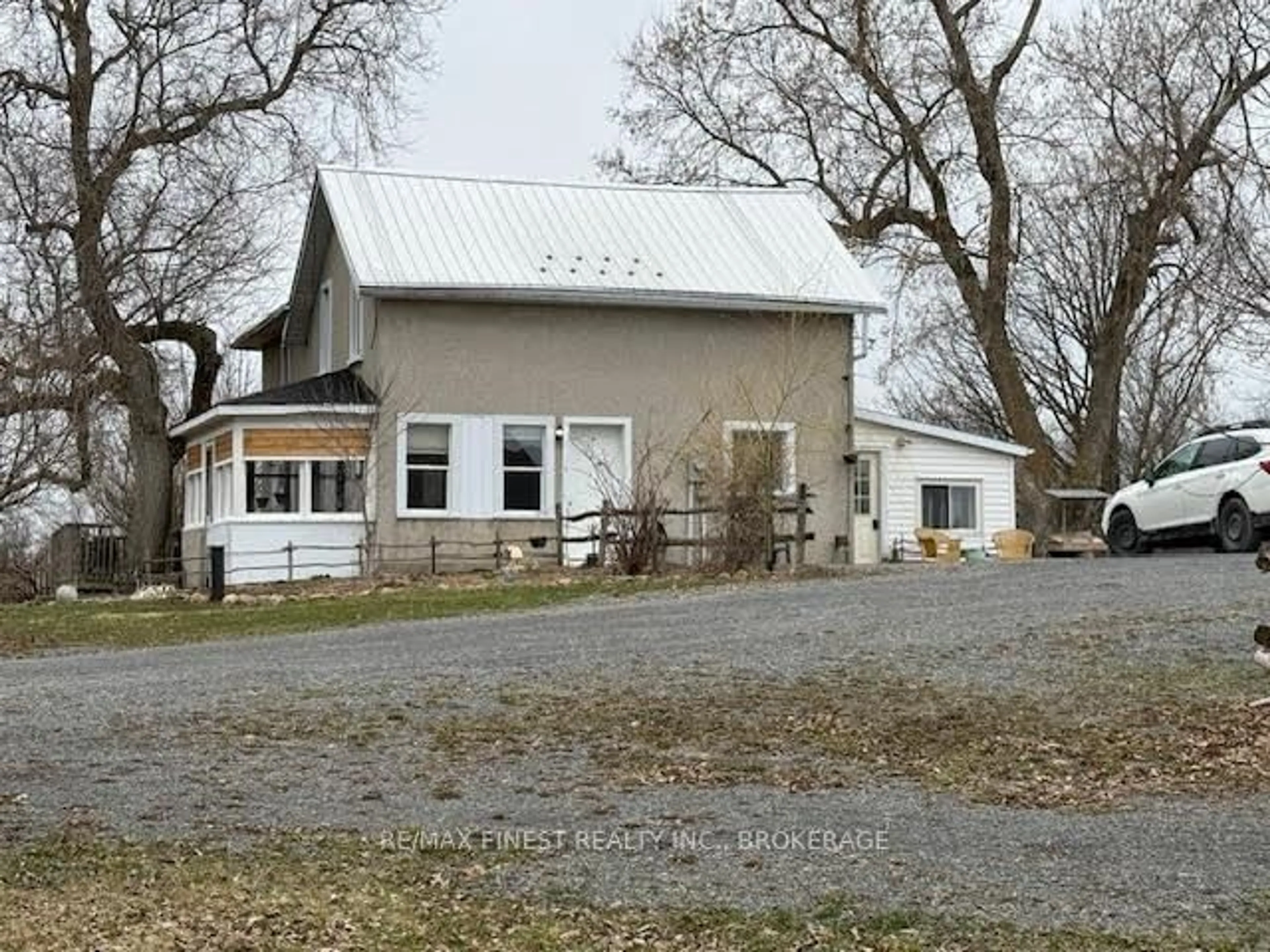 A pic from outside/outdoor area/front of a property/back of a property/a pic from drone, building for 773 Ninth Concession Rd, Kaladar Ontario K0K 1Z0