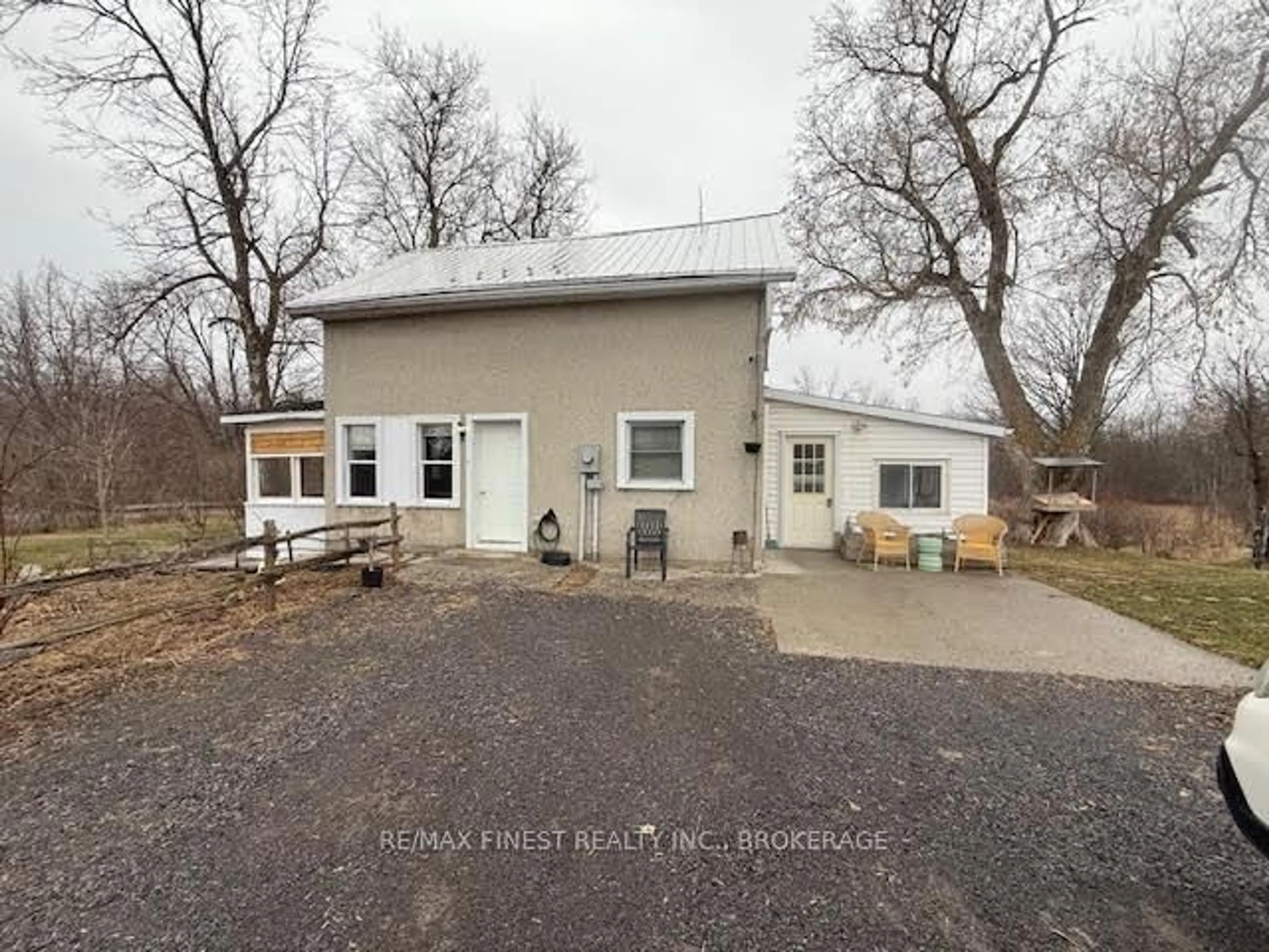 A pic from outside/outdoor area/front of a property/back of a property/a pic from drone, building for 773 Ninth Concession Rd, Kaladar Ontario K0K 1Z0