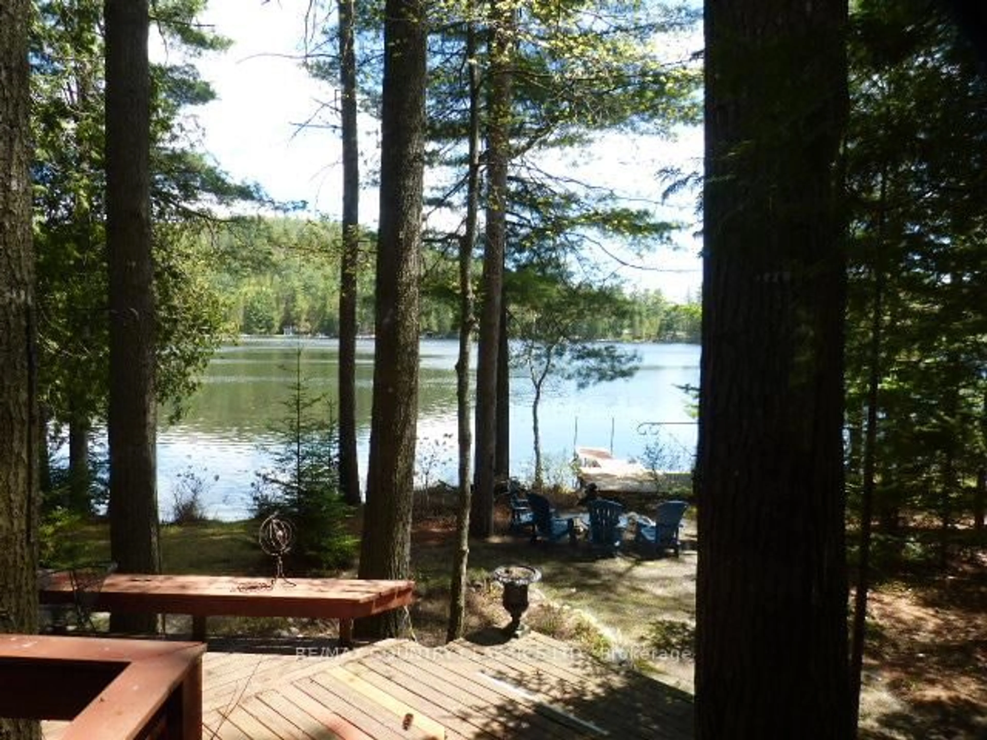 Patio, water/lake/river/ocean view for 1008 Constance Rd, Dysart et al Ontario K0L 2A0