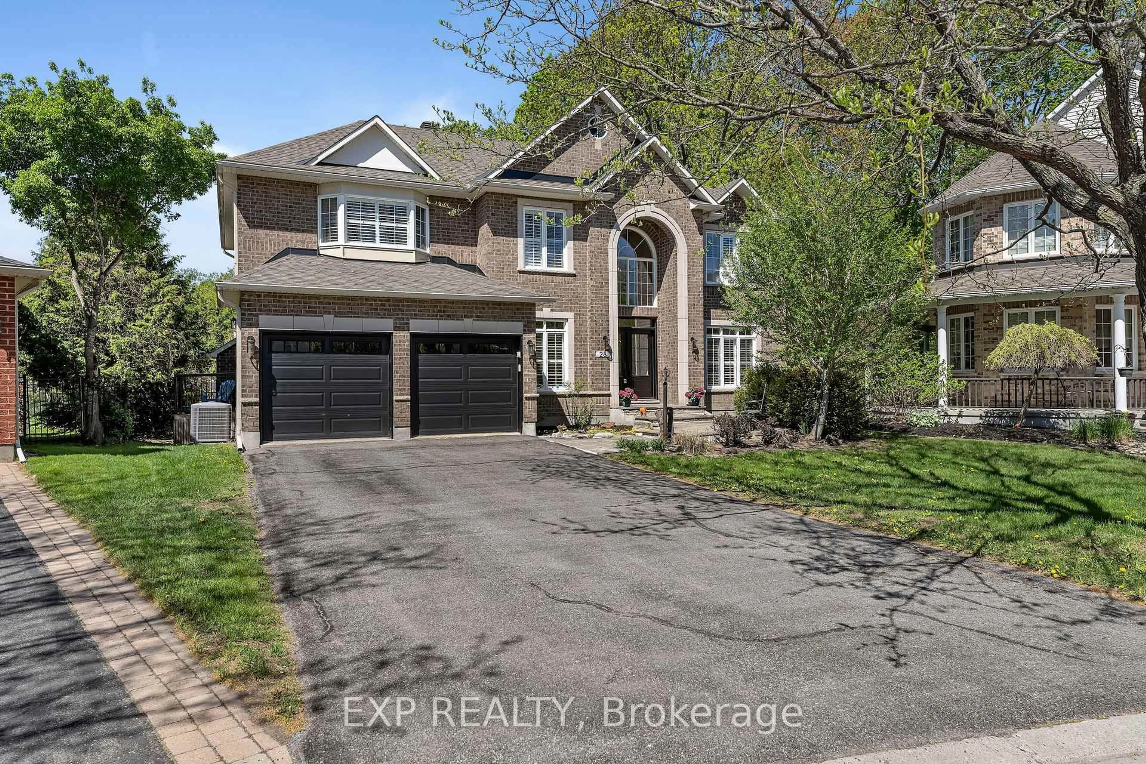Home with brick exterior material, street for 28 Sachs Forest Pl, Ottawa Ontario K2G 6V2
