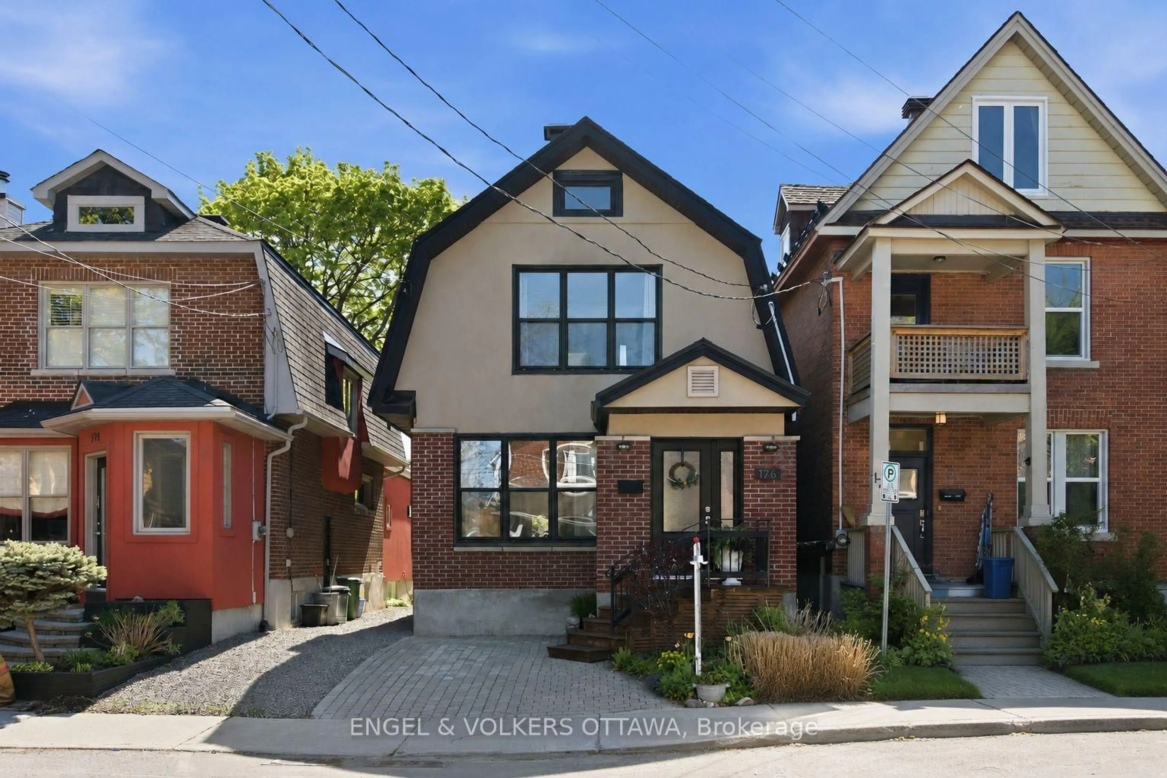 Home with brick exterior material, street for 176 Hinton Ave, Ottawa Ontario K1Y 1A1