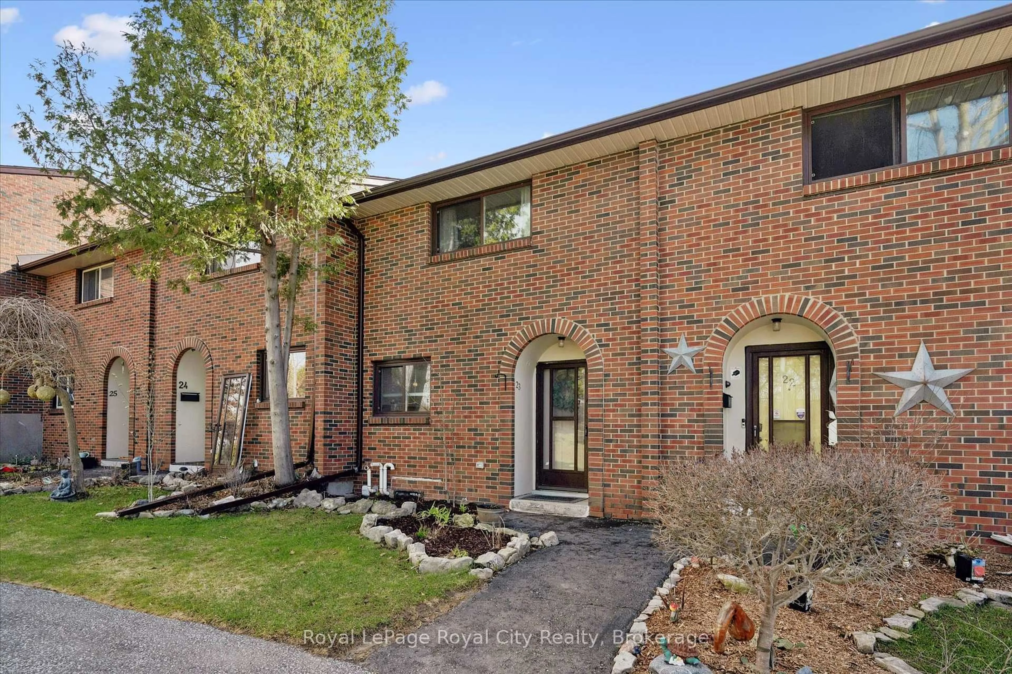 Home with brick exterior material, street for 41 Rhonda Rd #23, Guelph Ontario N1H 6H1