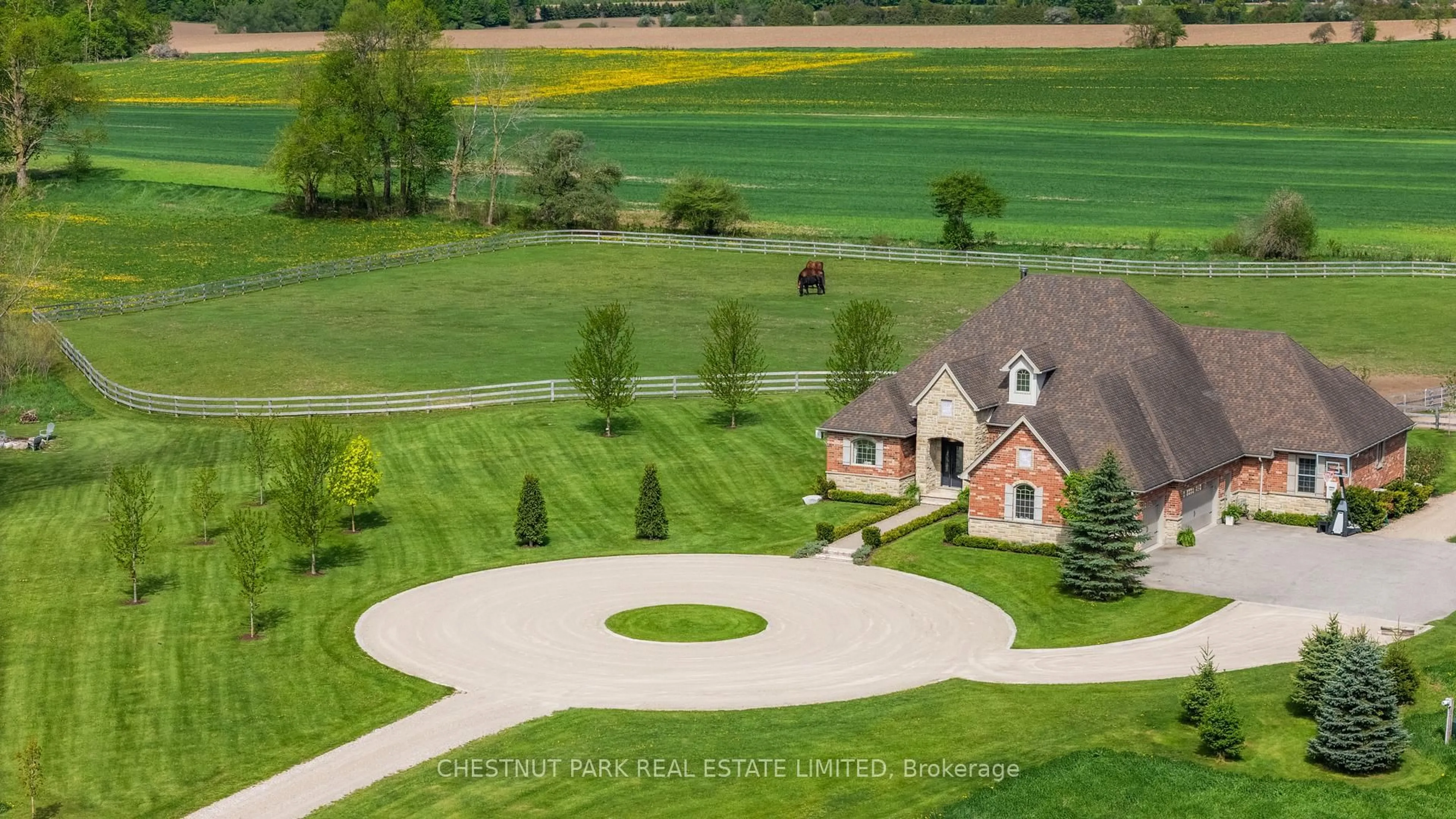 A pic from outside/outdoor area/front of a property/back of a property/a pic from drone, water/lake/river/ocean view for 7256 Wellington Road 18, Centre Wellington Ontario N0B 1S0