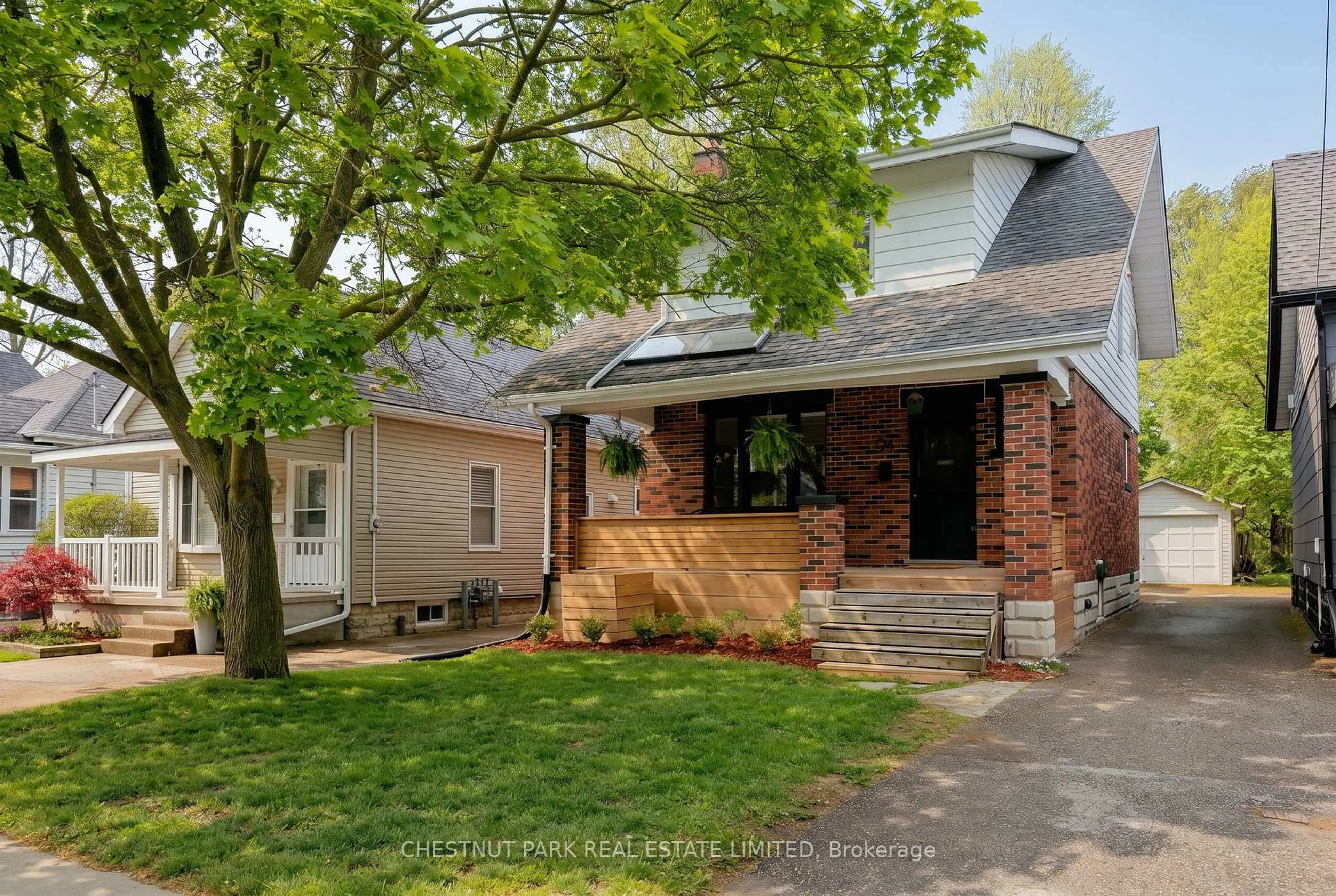 Home with brick exterior material, street for 94 Briscoe St, London South Ontario N6C 1X2