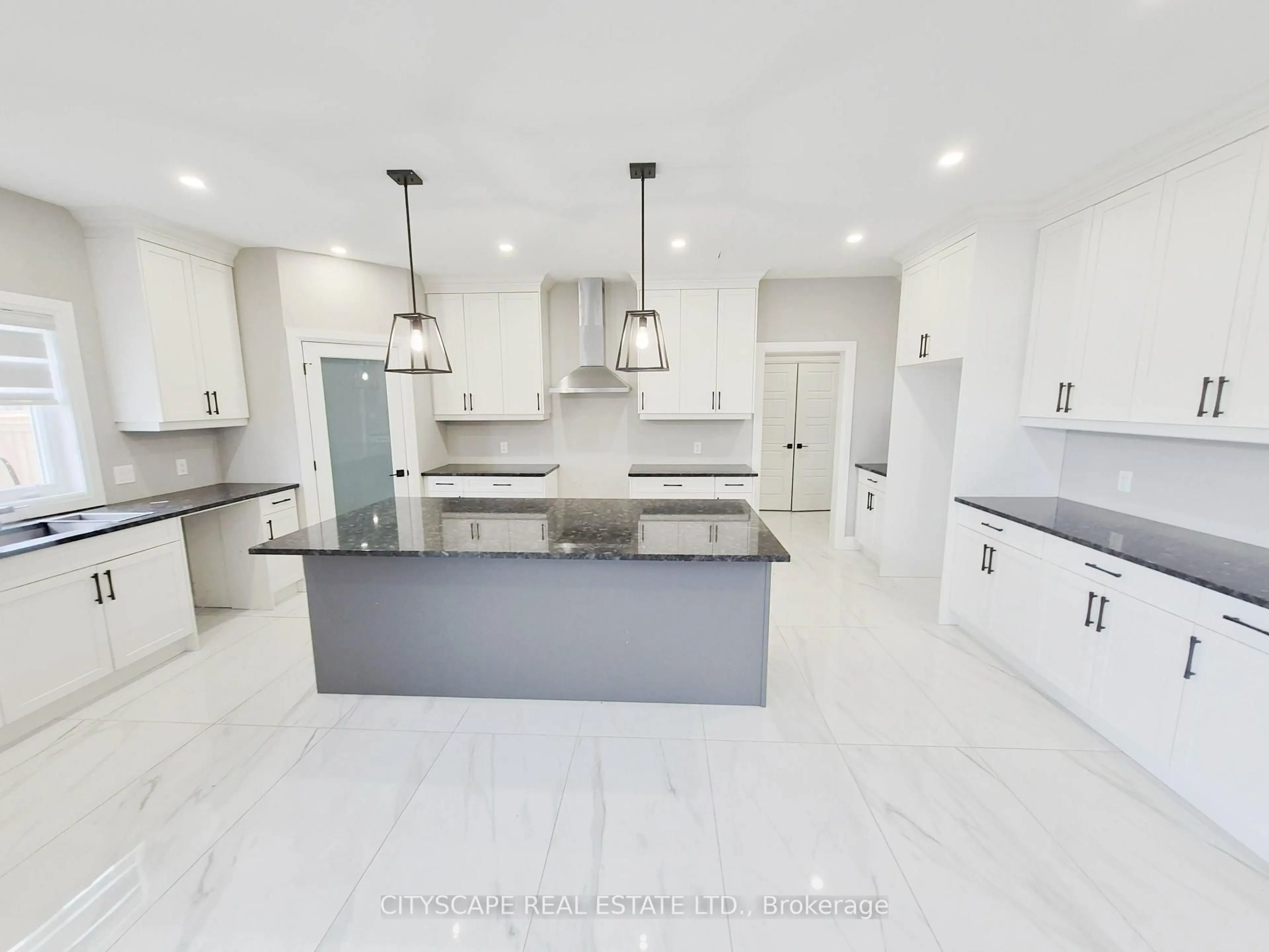 Open concept kitchen, ceramic/tile floor for 60 Hazelwood Pass, Thames Centre Ontario N0L 1G2