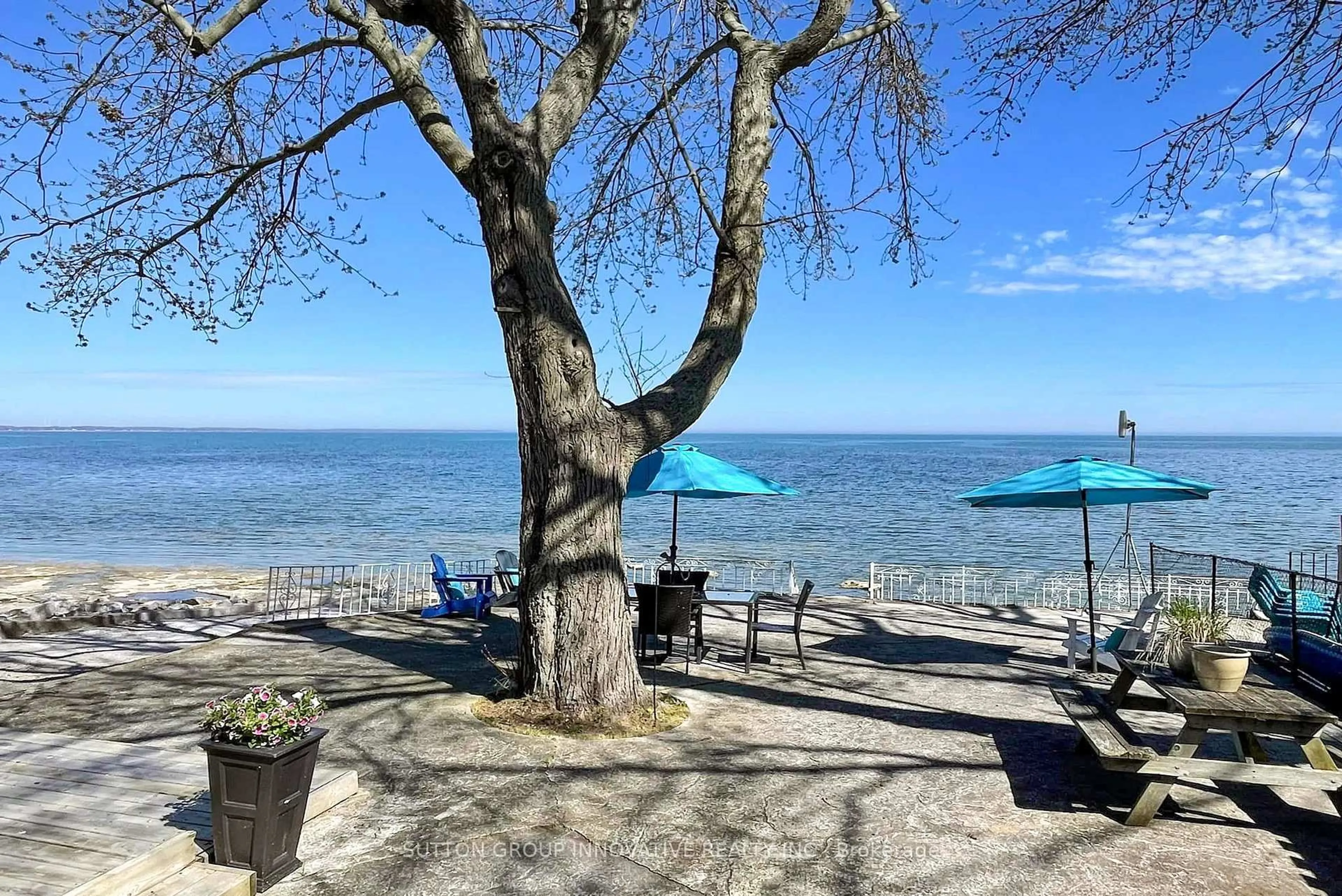 Patio, water/lake/river/ocean view for 82 Evan's Point Lane, Haldimand Ontario N1A 2W8