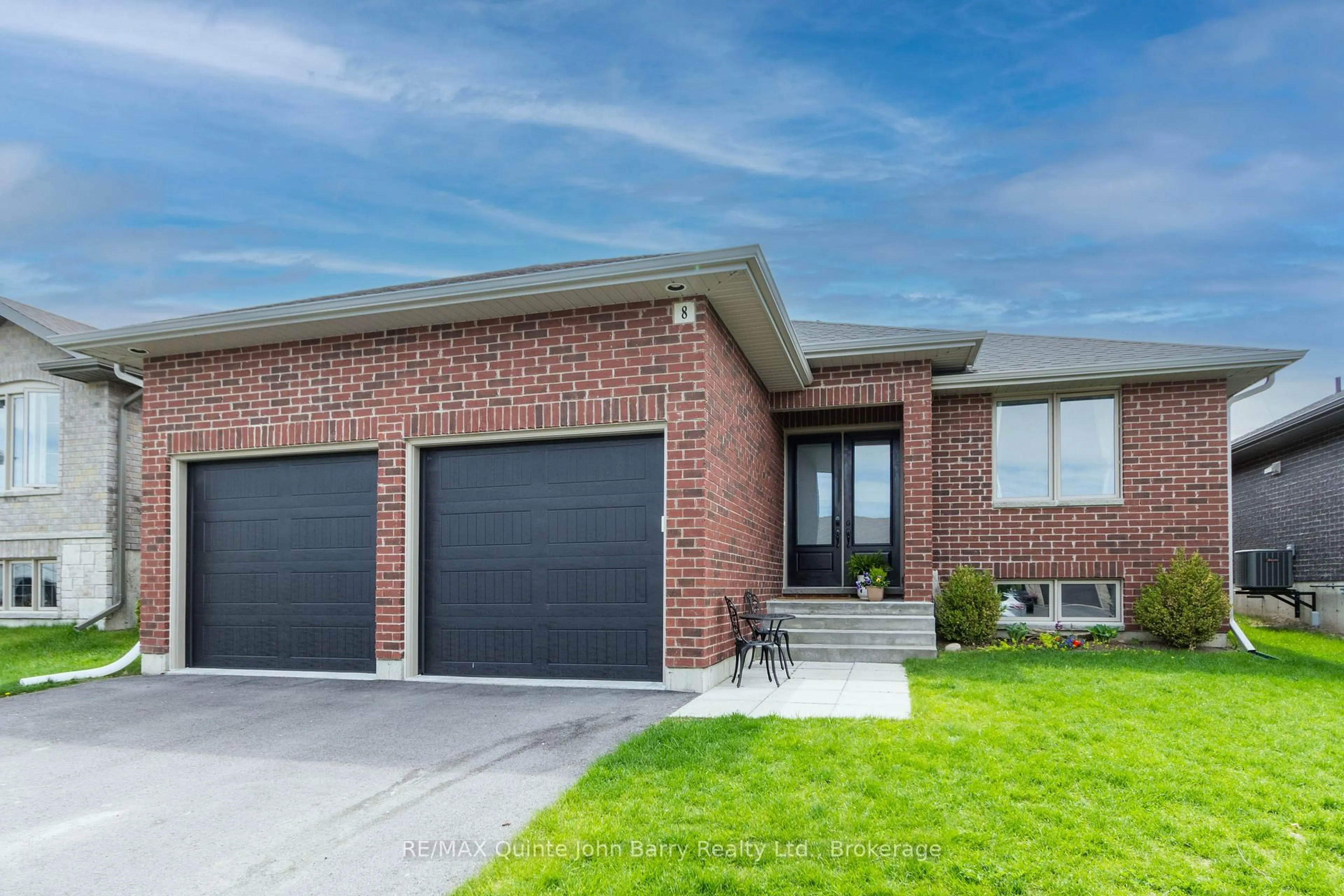 Home with brick exterior material, street for 8 Liberty Cres, Quinte West Ontario K8V 0G2