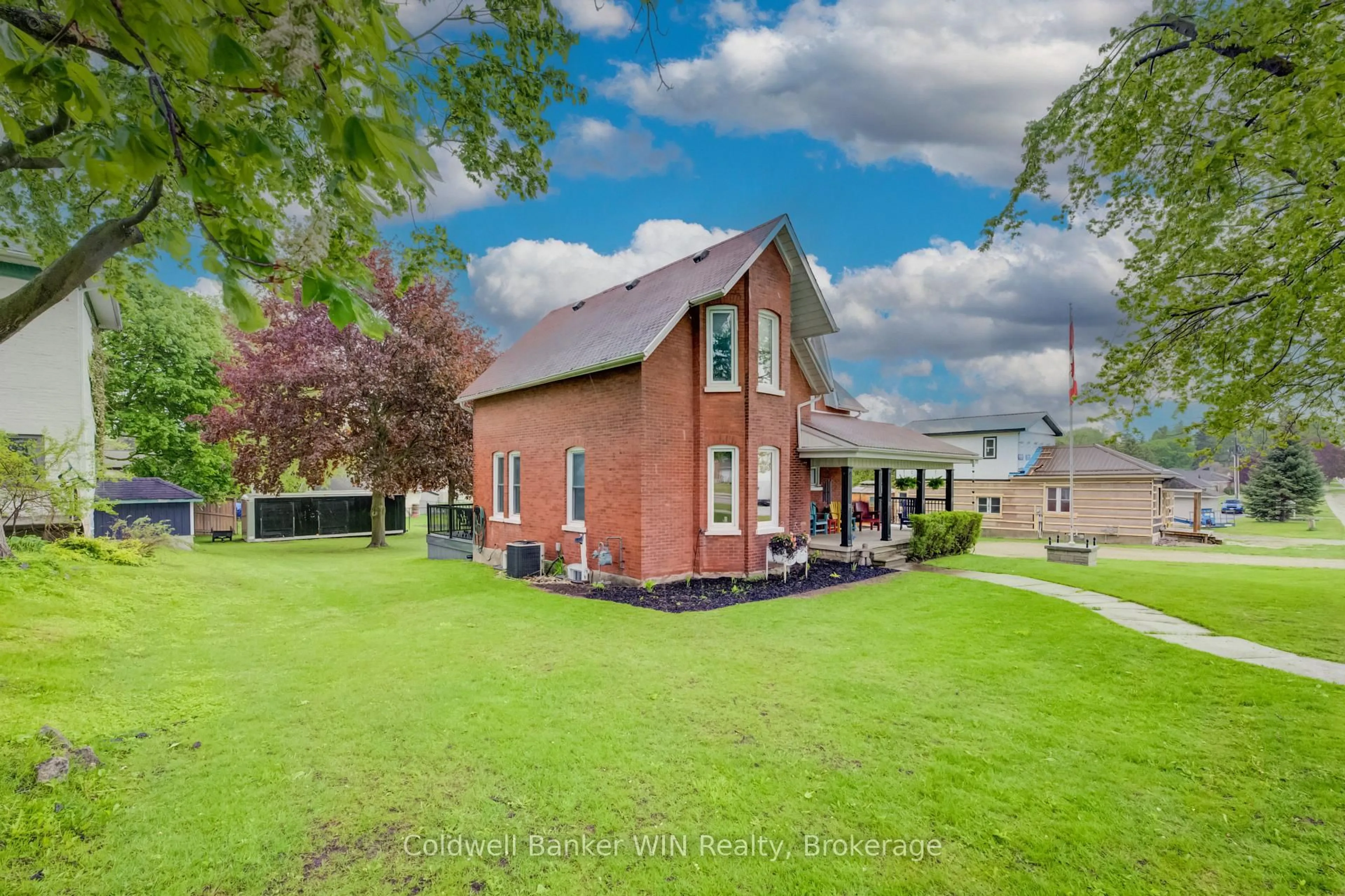 A pic from outside/outdoor area/front of a property/back of a property/a pic from drone, building for 310 Main St, Minto Ontario N0G 2P0