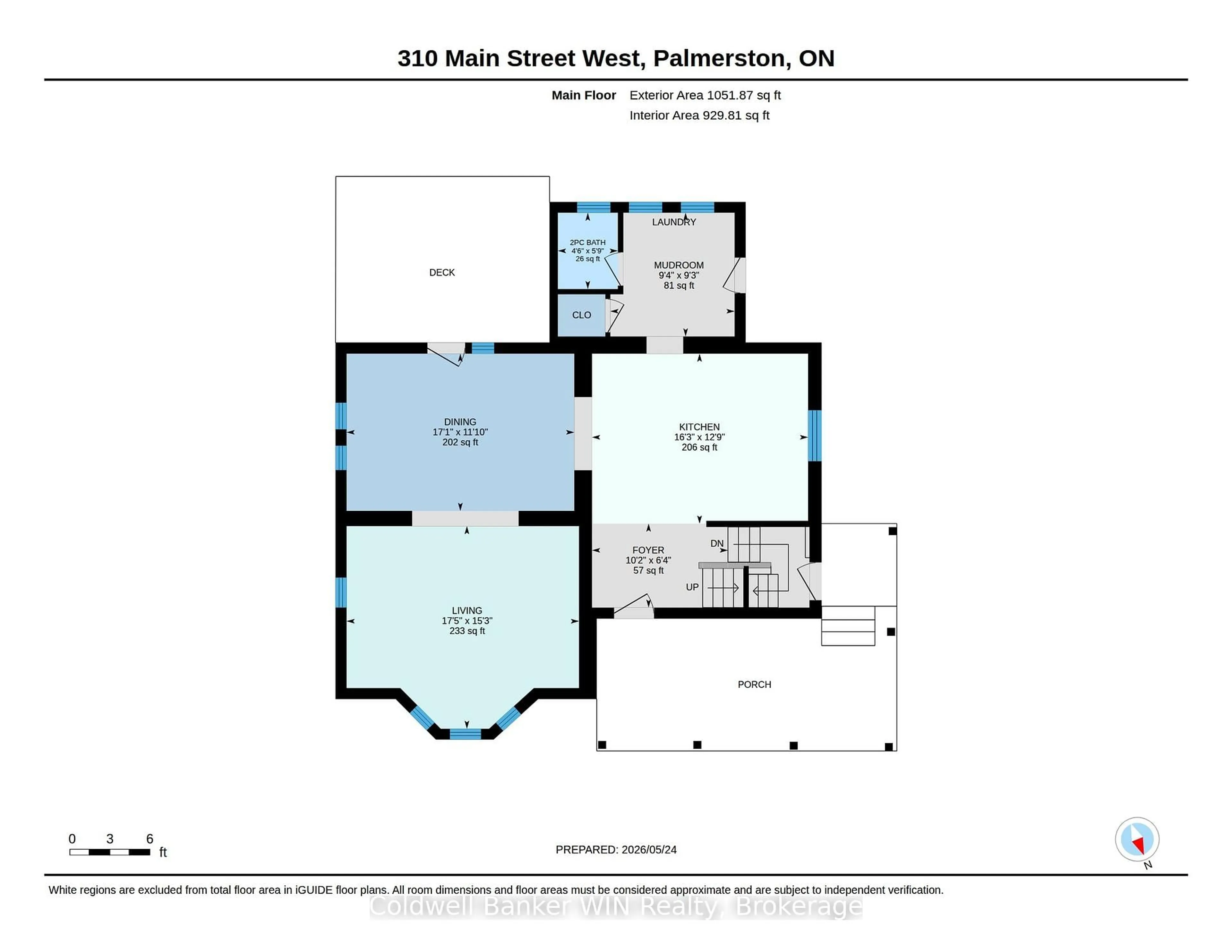 Floor plan for 310 Main St, Minto Ontario N0G 2P0