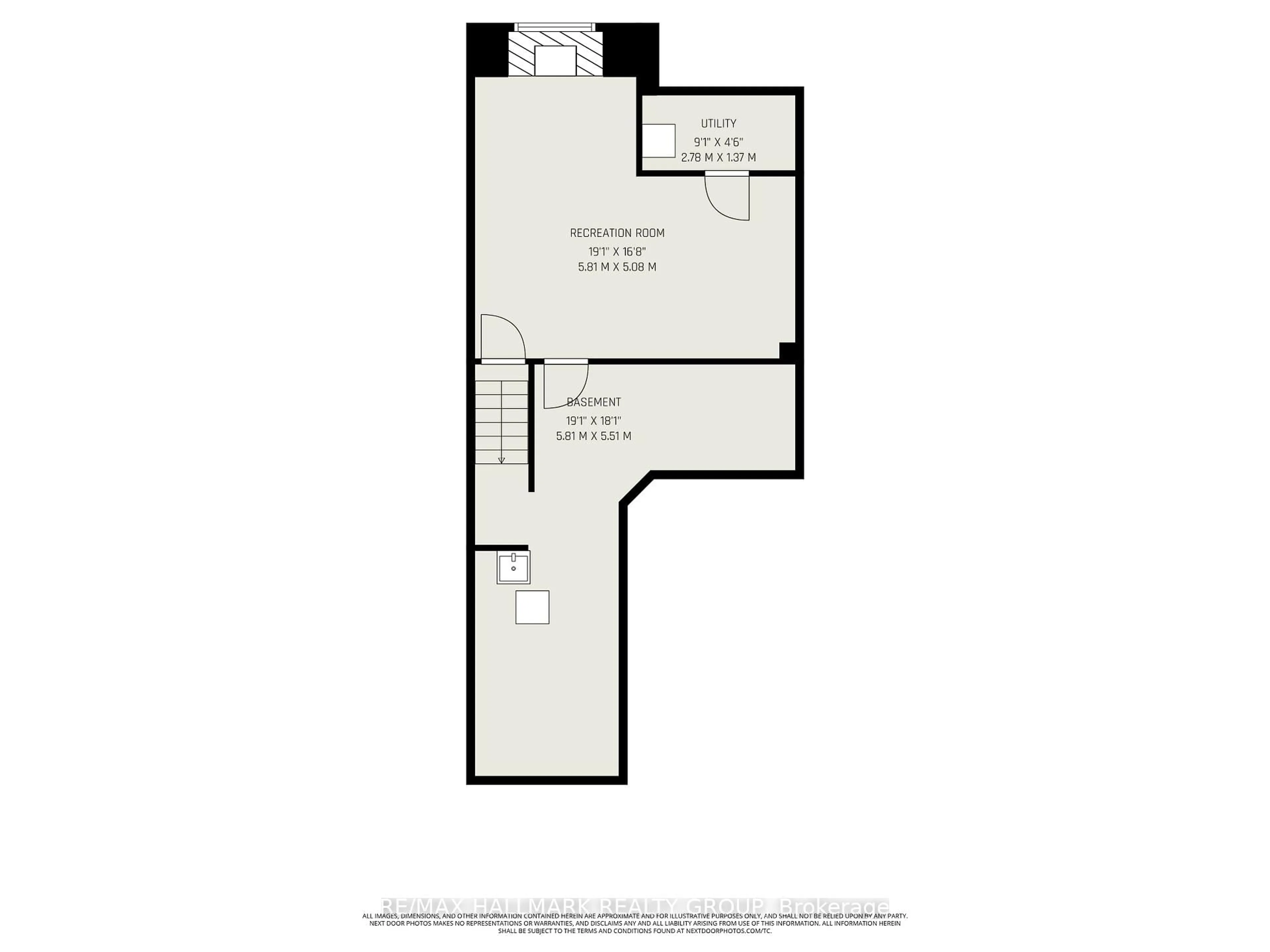 Floor plan for 1433 Comfrey Cres, Ottawa Ontario K4A 0L8
