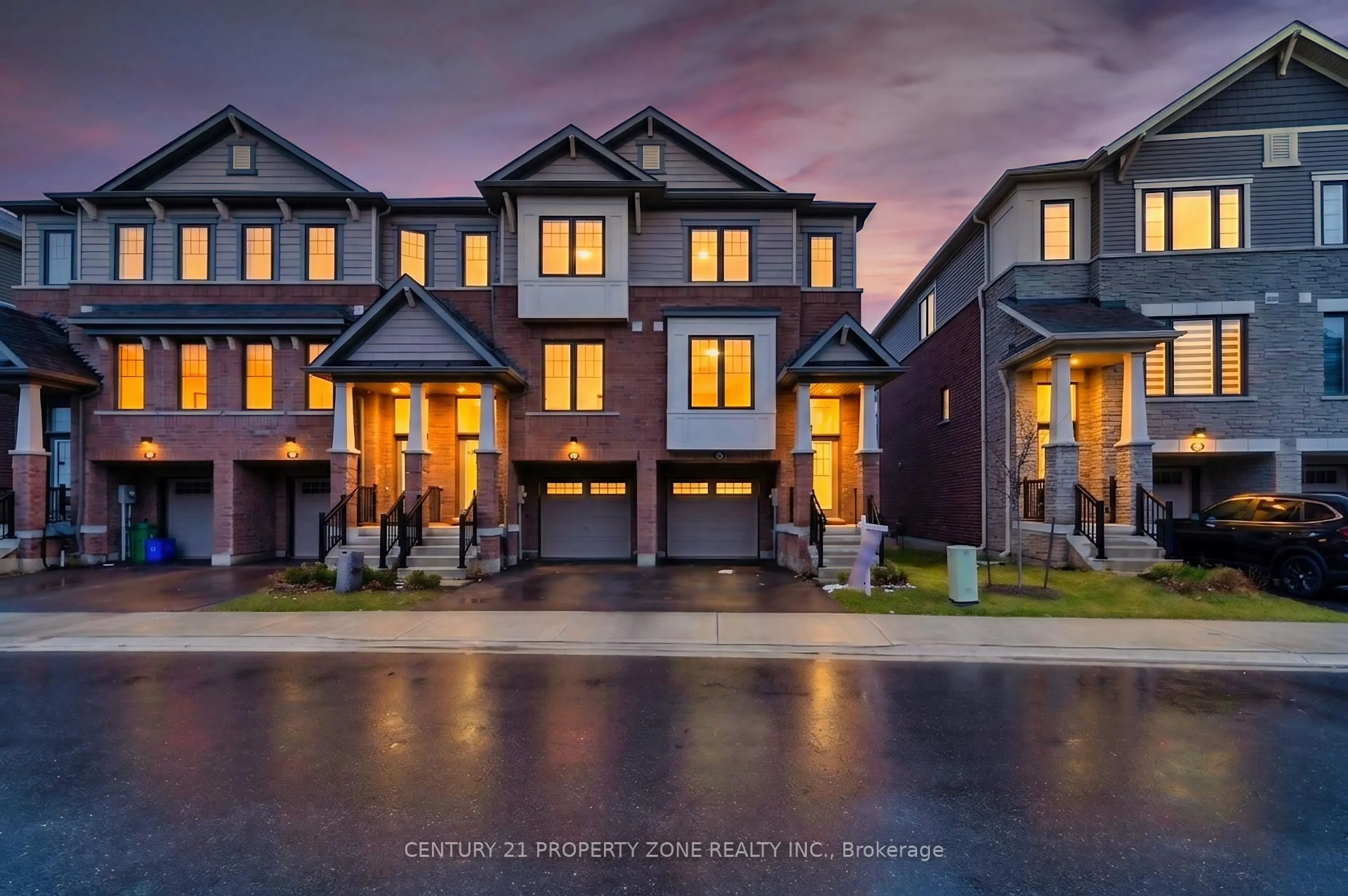 Home with brick exterior material, street for 185 Bedrock Dr #36, Hamilton Ontario L8J 0M5