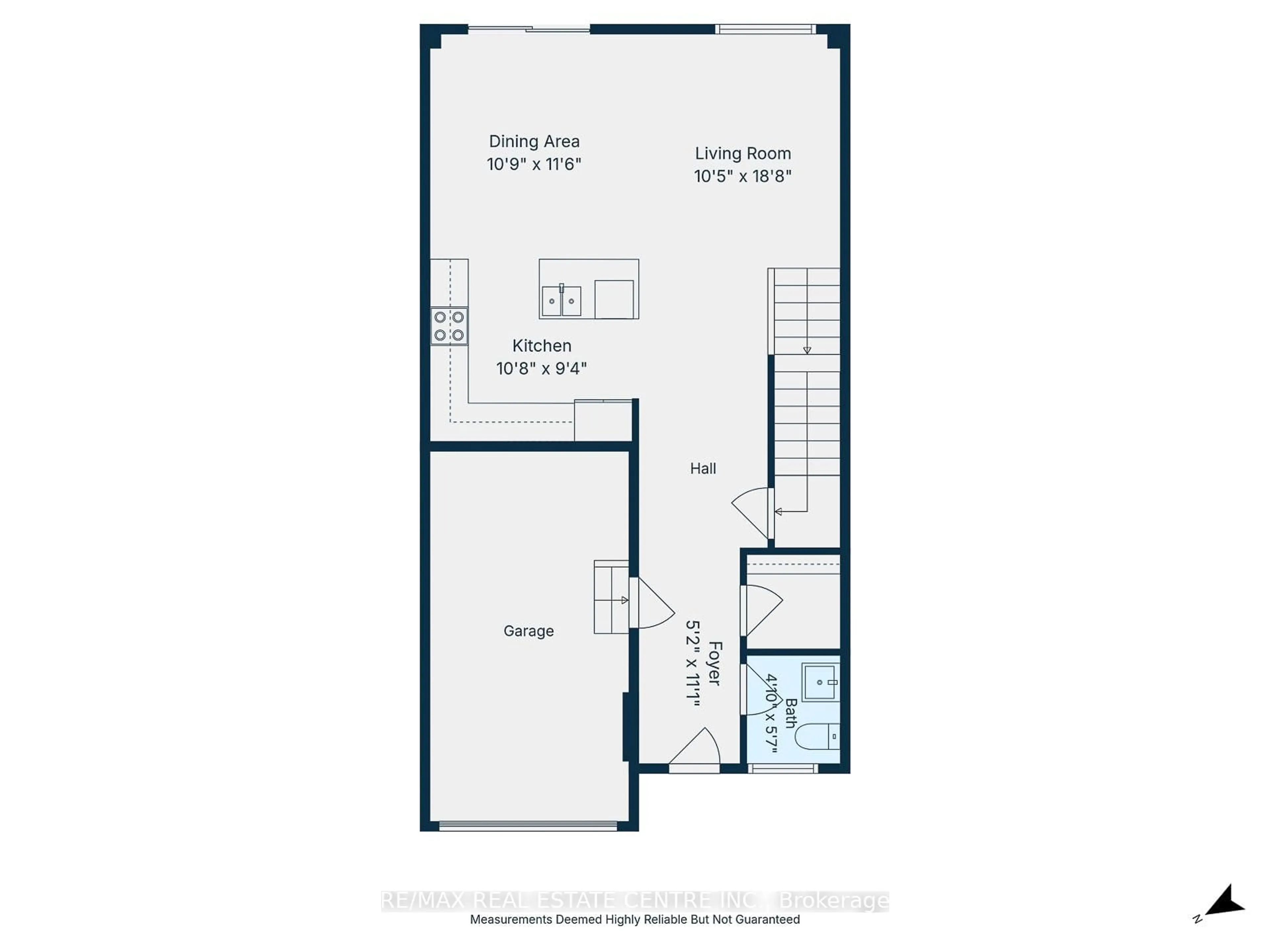 Floor plan for 45 Bastien St, Cambridge Ontario N1R 5S2