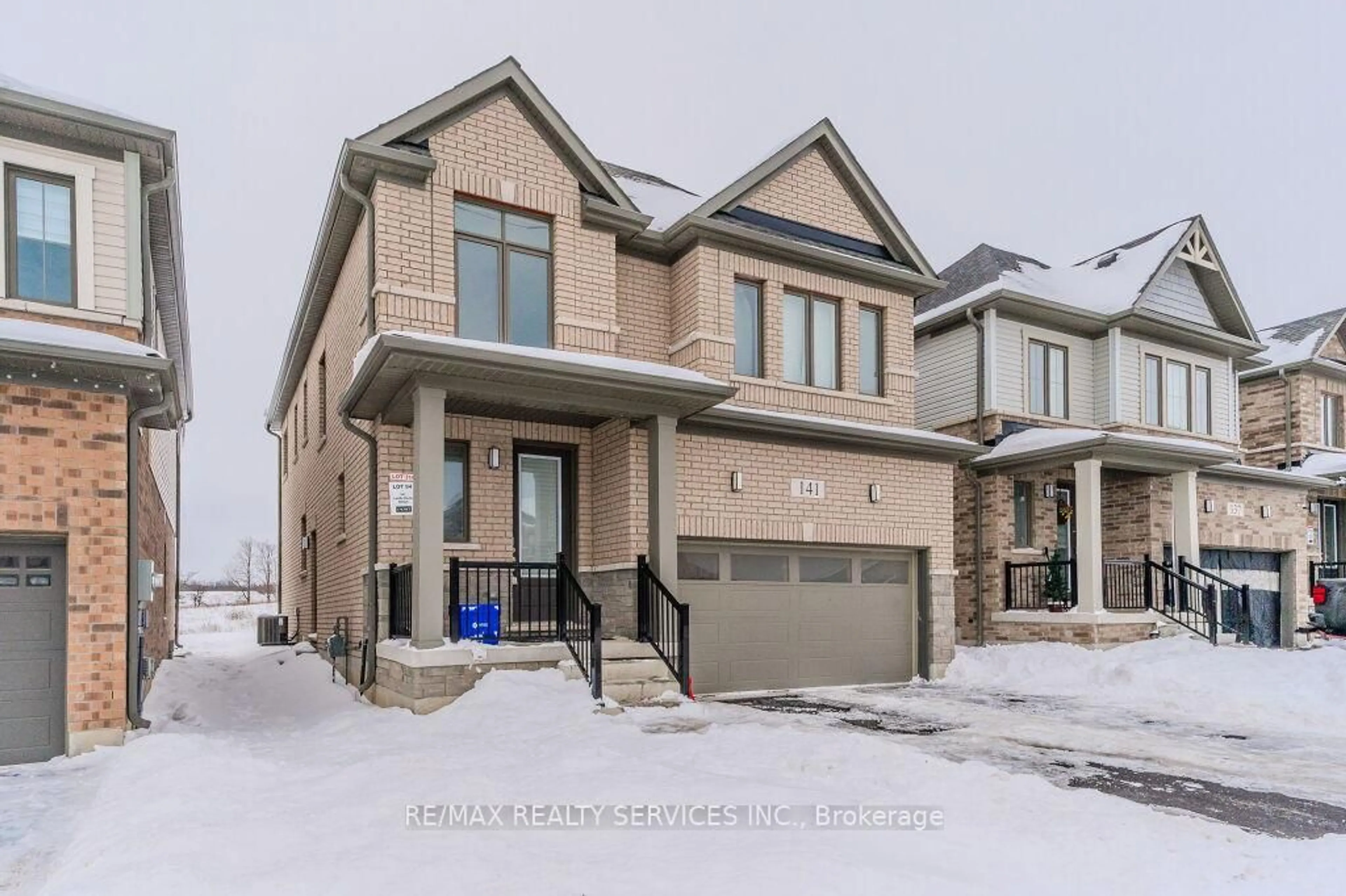 Home with brick exterior material, street for 141 Leslie Davis St, North Dumfries Ontario N0B 1K0