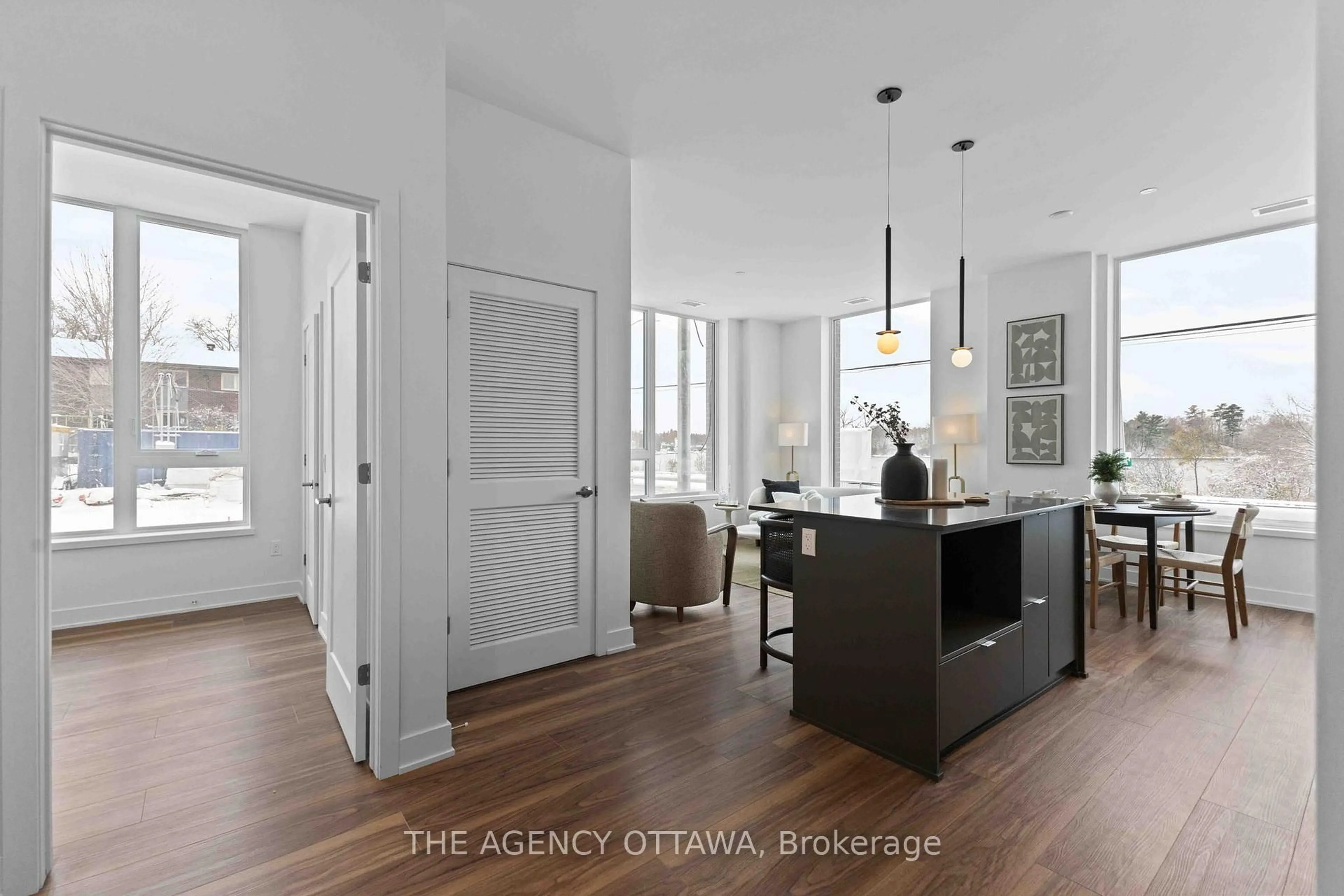 Open concept kitchen, unknown for 3071 Riverside Dr #304, Ottawa Ontario K1V 9R2