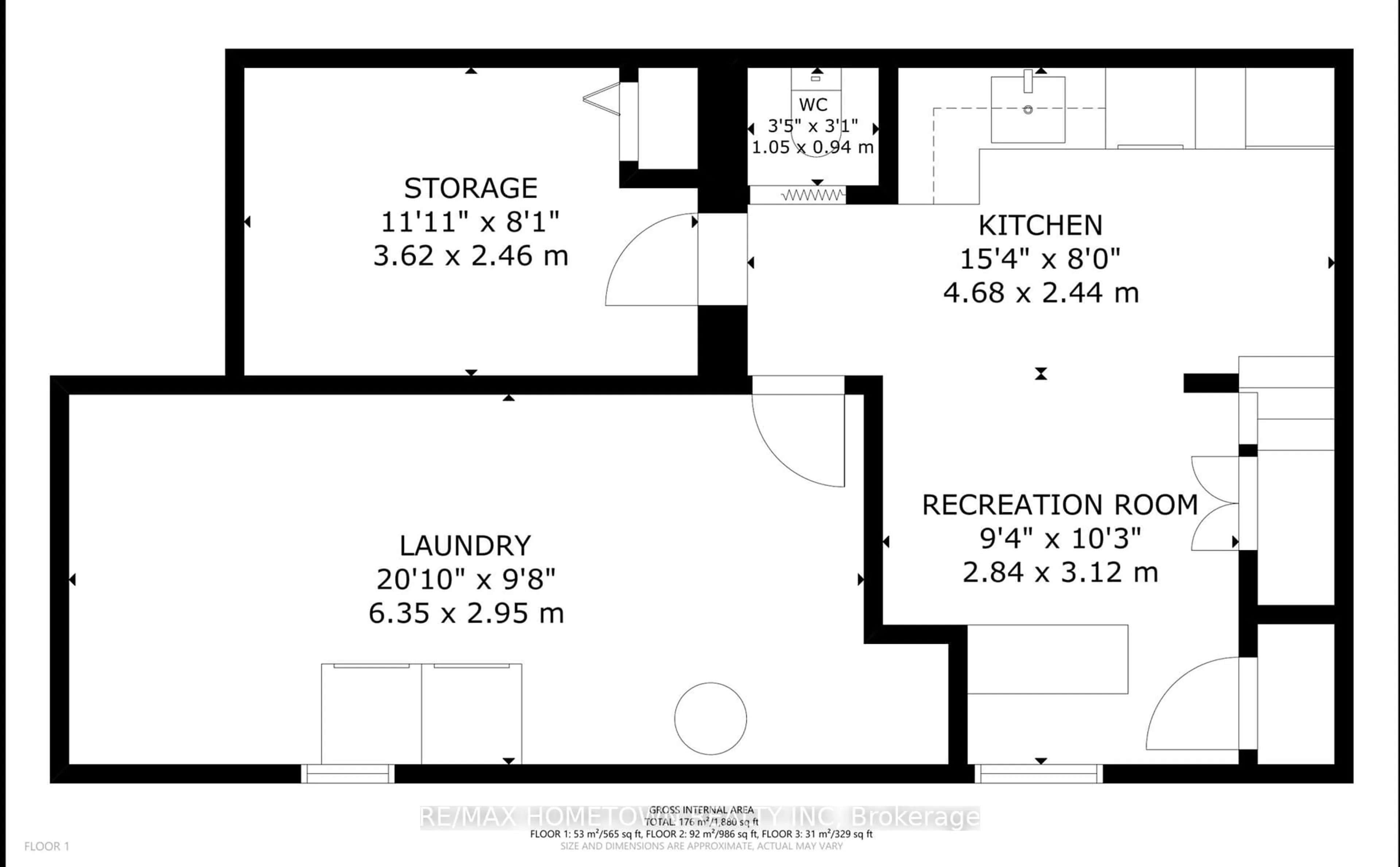 Floor plan for 17 Main St, Elizabethtown-Kitley Ontario K0E 1M0