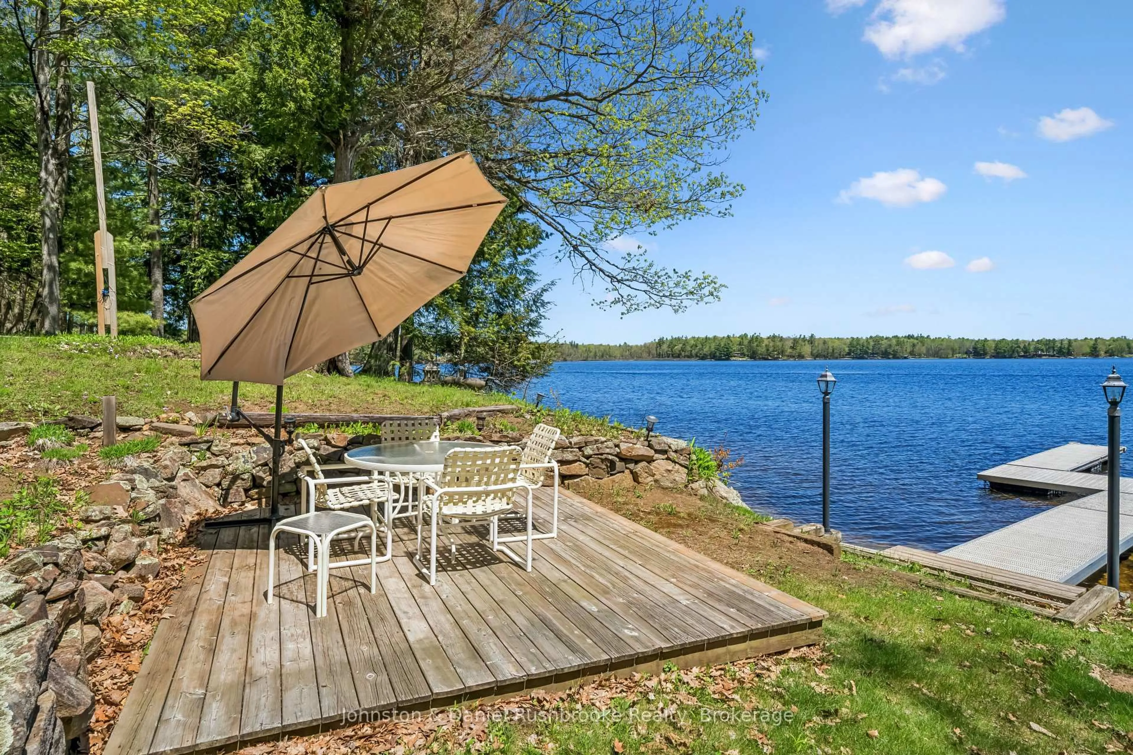 Patio, water/lake/river/ocean view for 1103 N Morrison Lake Rd, Gravenhurst Ontario P0E 1G0