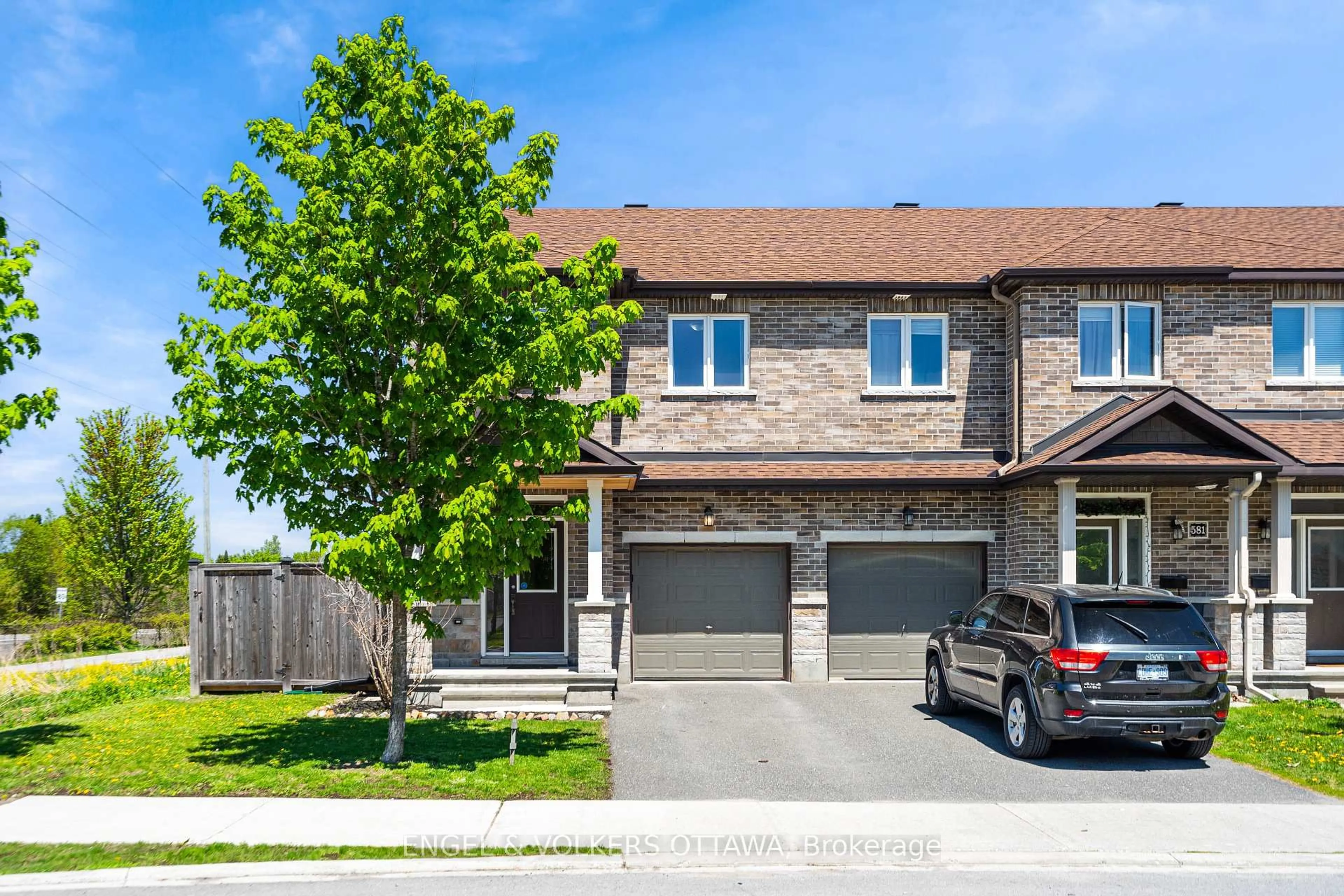 Home with brick exterior material, street for 579 VIA MATTINO Way, Ottawa Ontario K2J 4N5