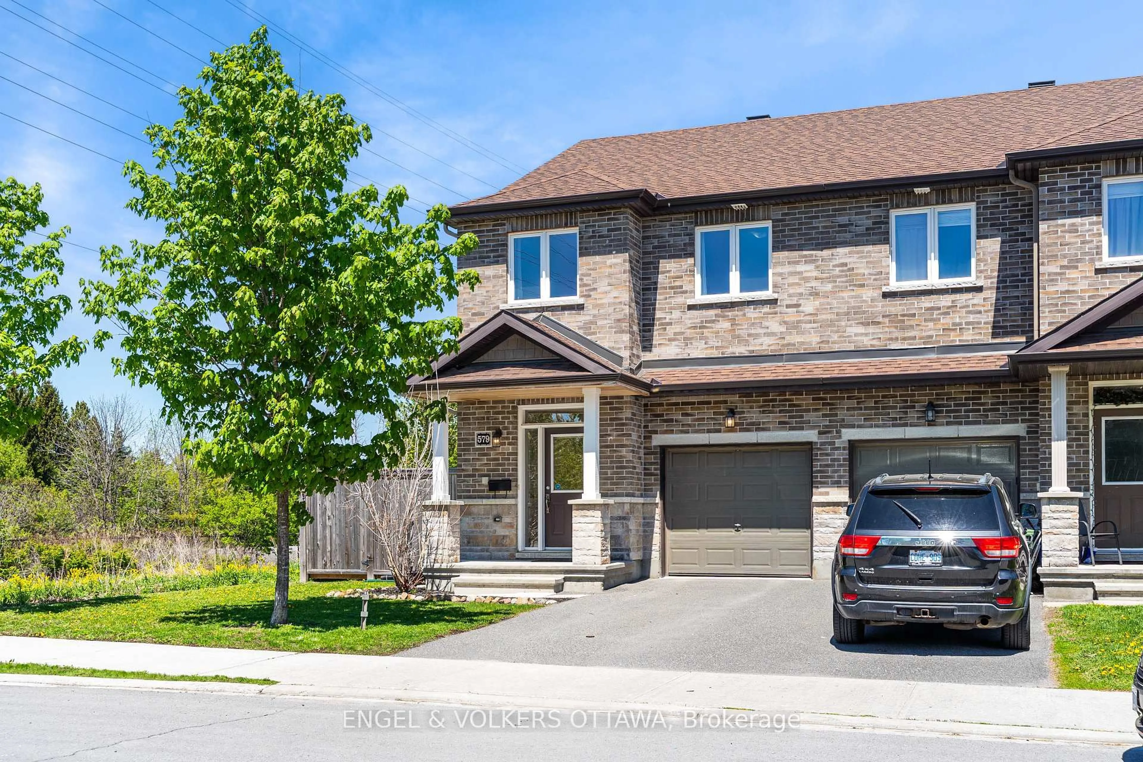 Home with brick exterior material, street for 579 VIA MATTINO Way, Ottawa Ontario K2J 4N5