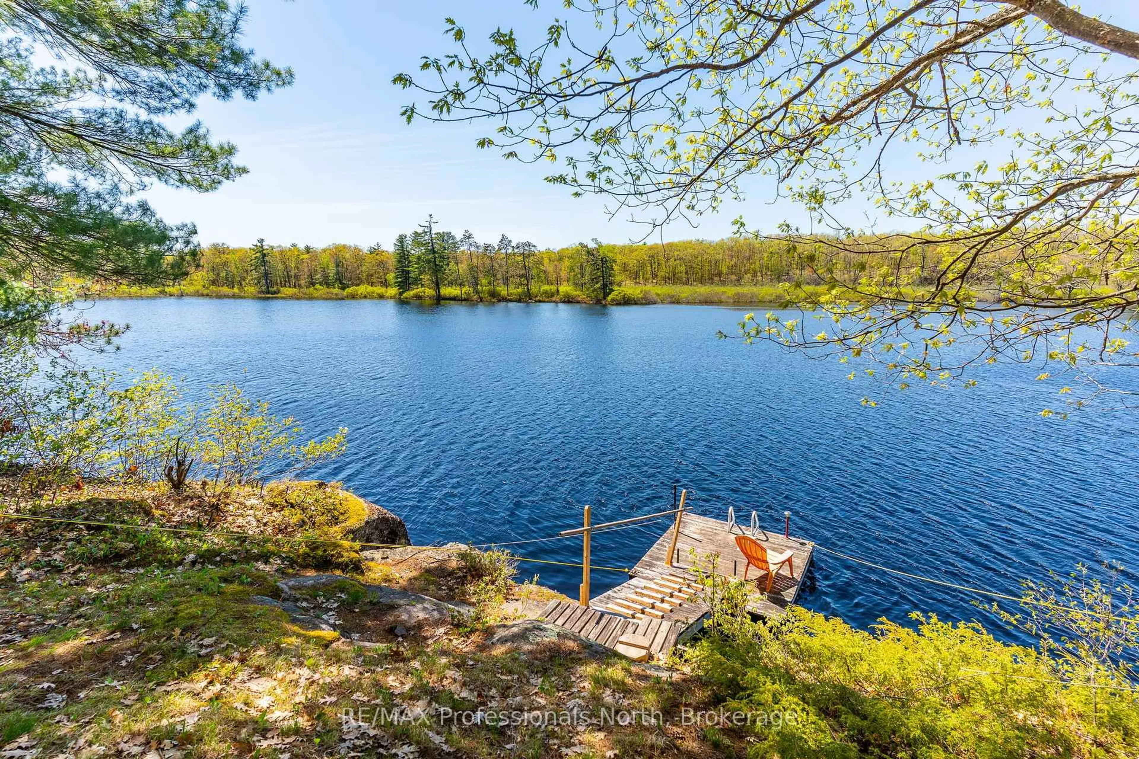 Patio, water/lake/river/ocean view for 1011 Palomino Tr, Minden Hills Ontario K0M 2K0